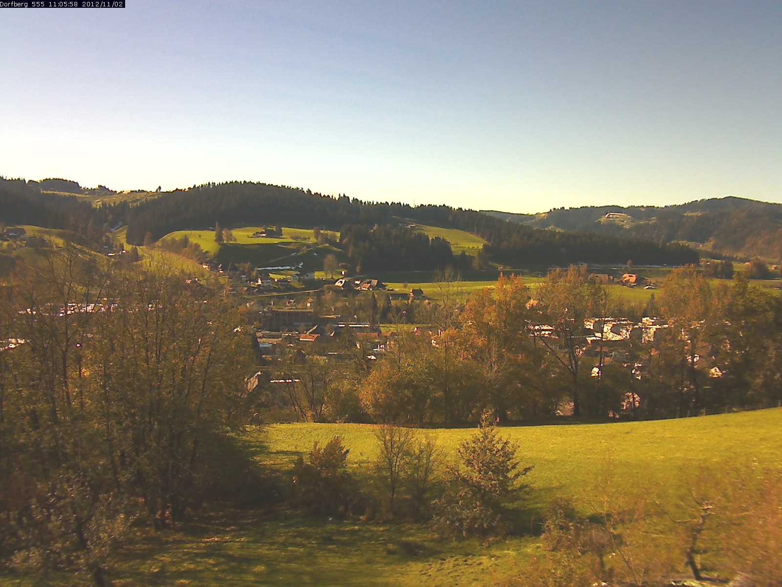 Webcam-Bild: Aussicht vom Dorfberg in Langnau 20121102-110600