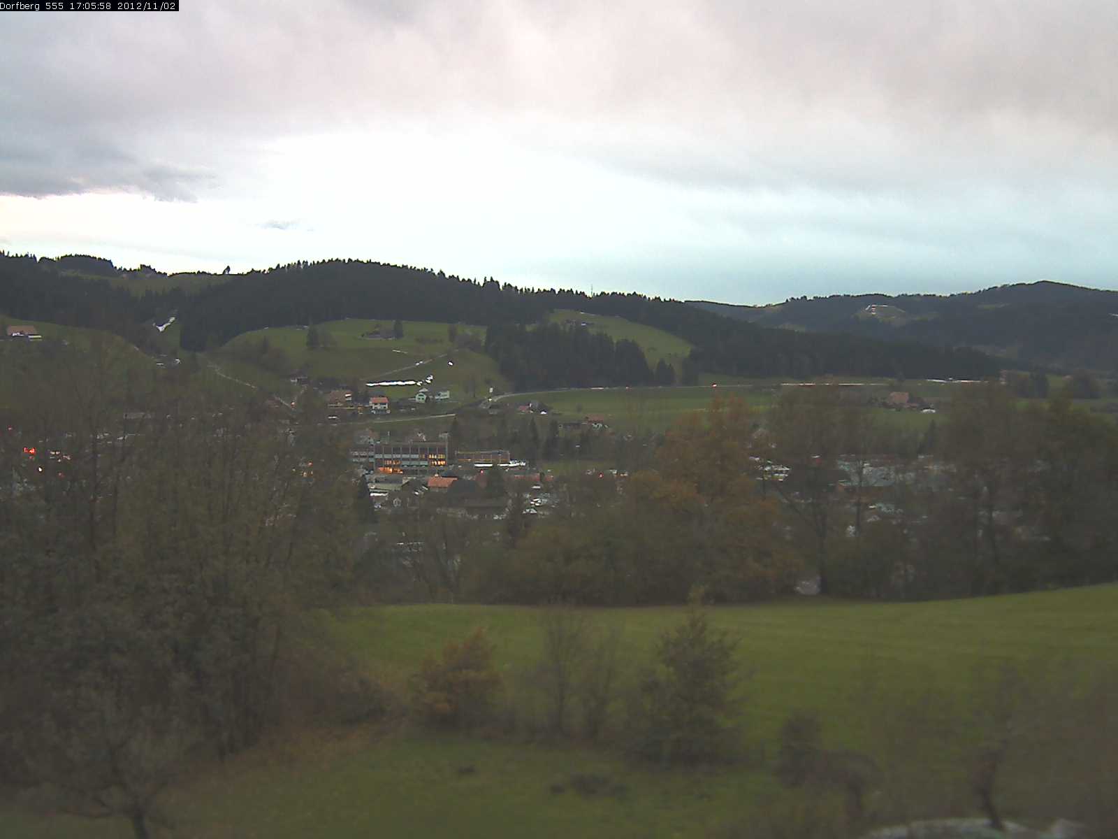 Webcam-Bild: Aussicht vom Dorfberg in Langnau 20121102-170600