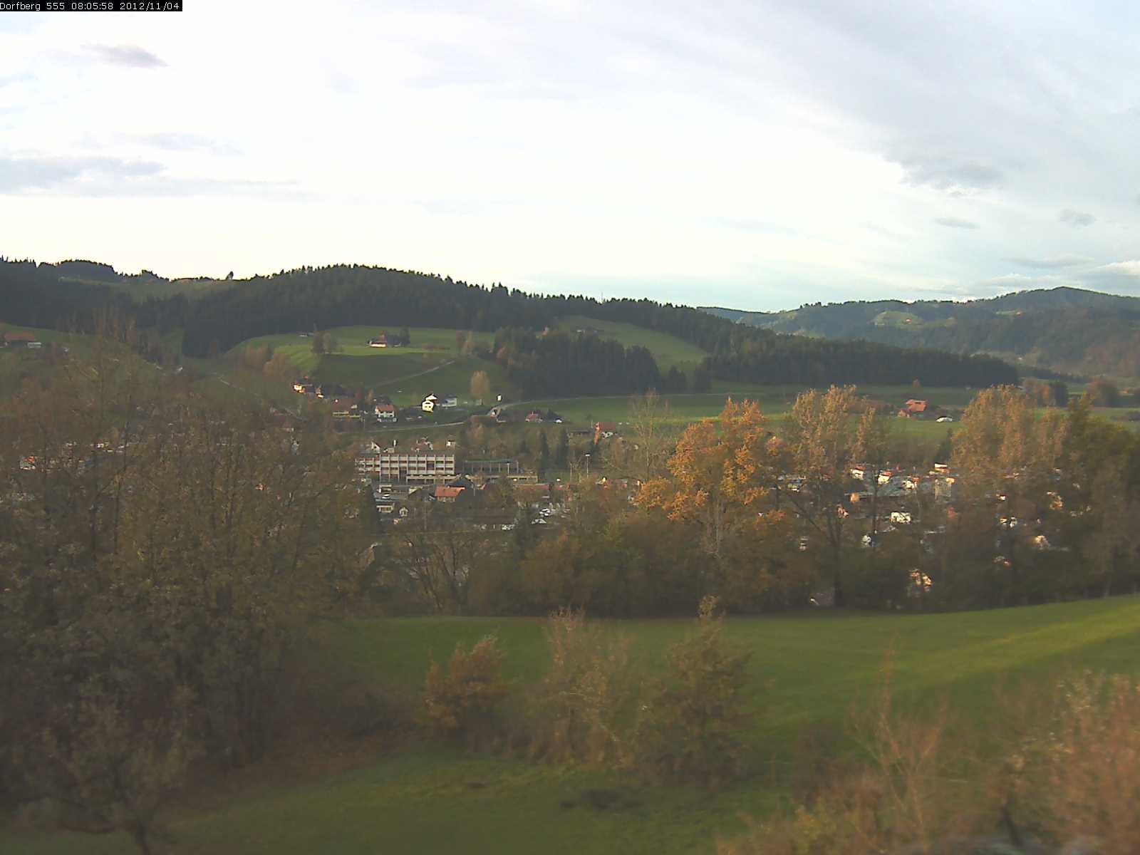 Webcam-Bild: Aussicht vom Dorfberg in Langnau 20121104-080600