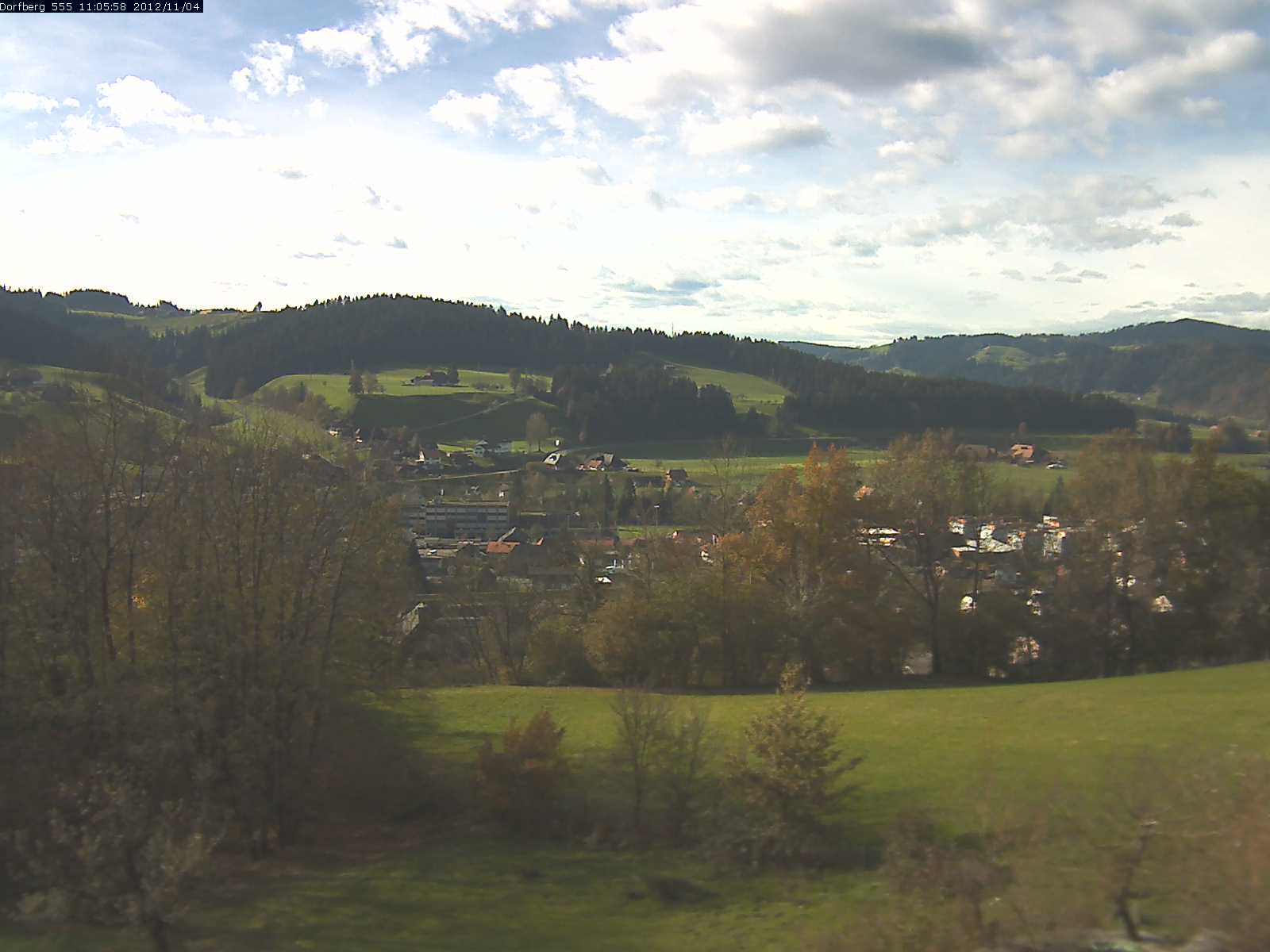 Webcam-Bild: Aussicht vom Dorfberg in Langnau 20121104-110600