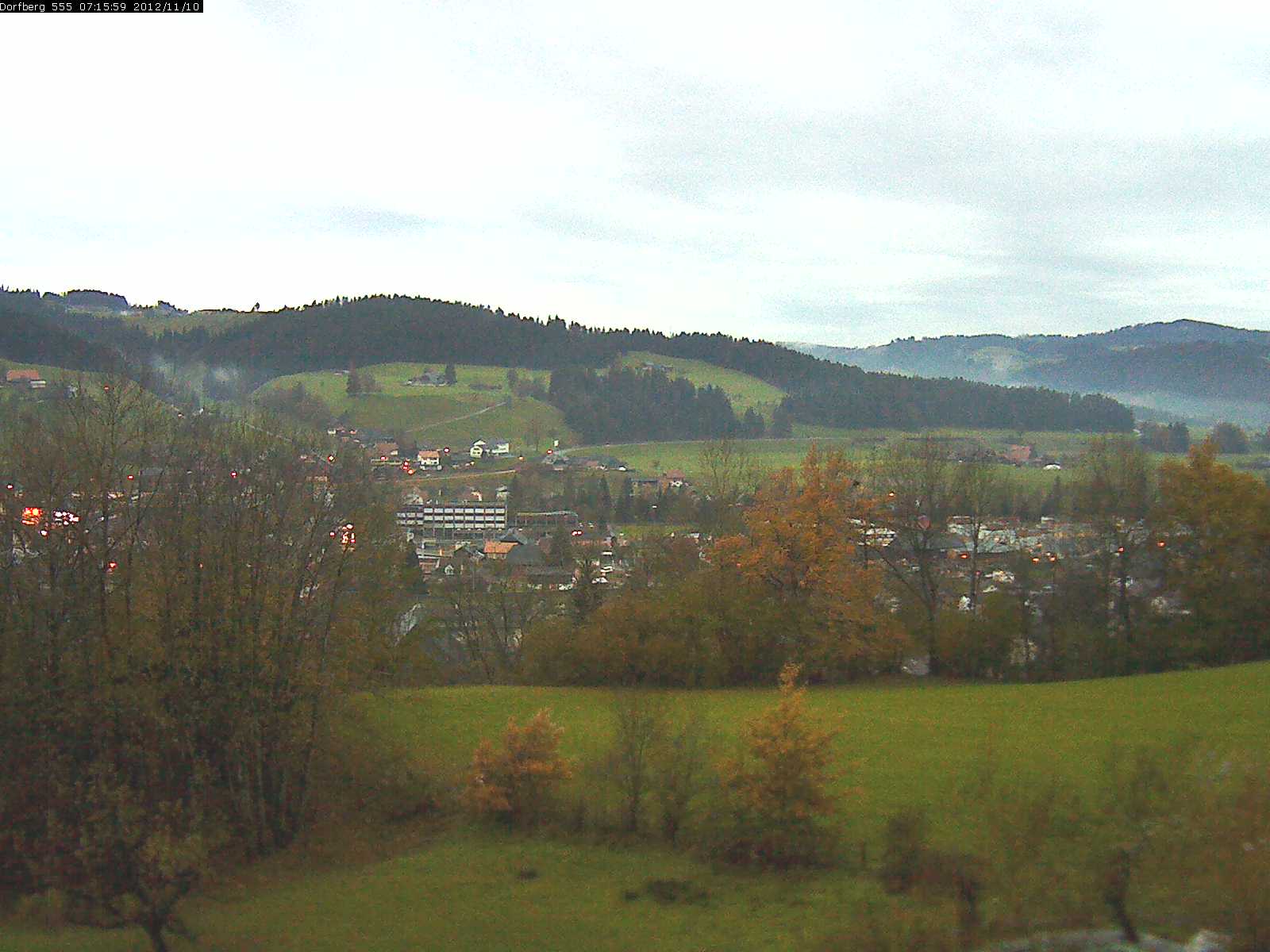Webcam-Bild: Aussicht vom Dorfberg in Langnau 20121110-071600