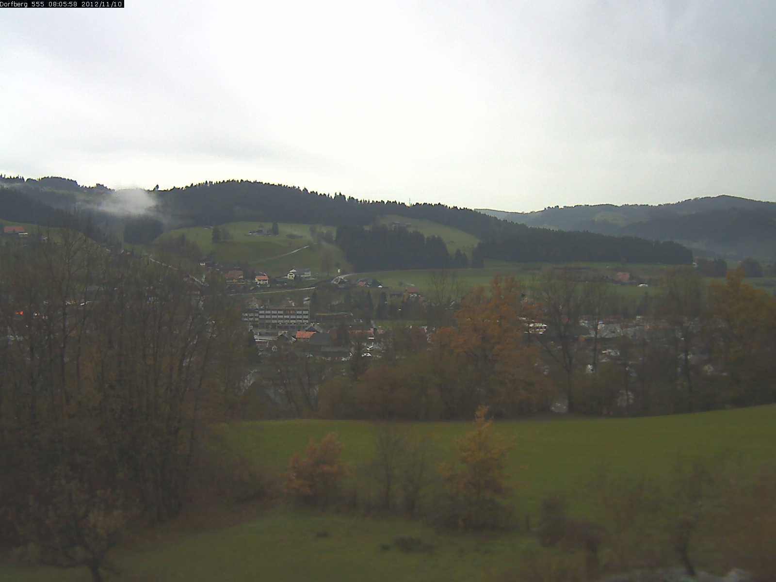 Webcam-Bild: Aussicht vom Dorfberg in Langnau 20121110-080600