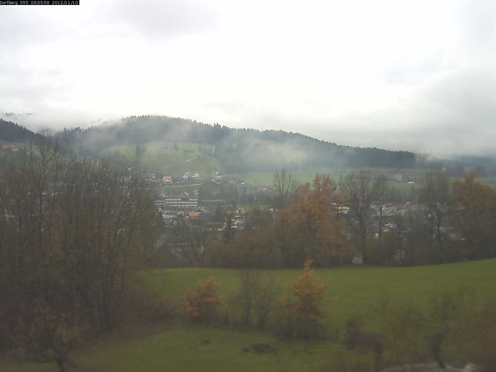 Webcam-Bild: Aussicht vom Dorfberg in Langnau 20121110-090600