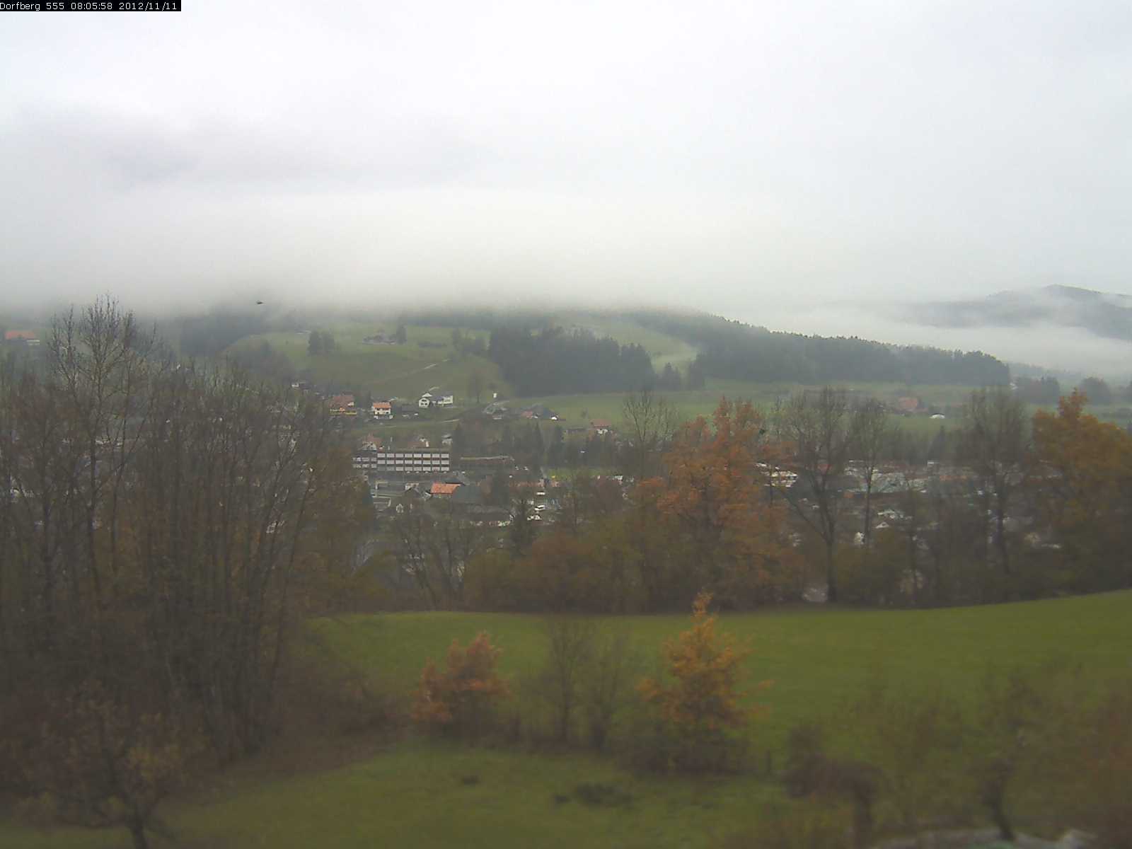 Webcam-Bild: Aussicht vom Dorfberg in Langnau 20121111-080600