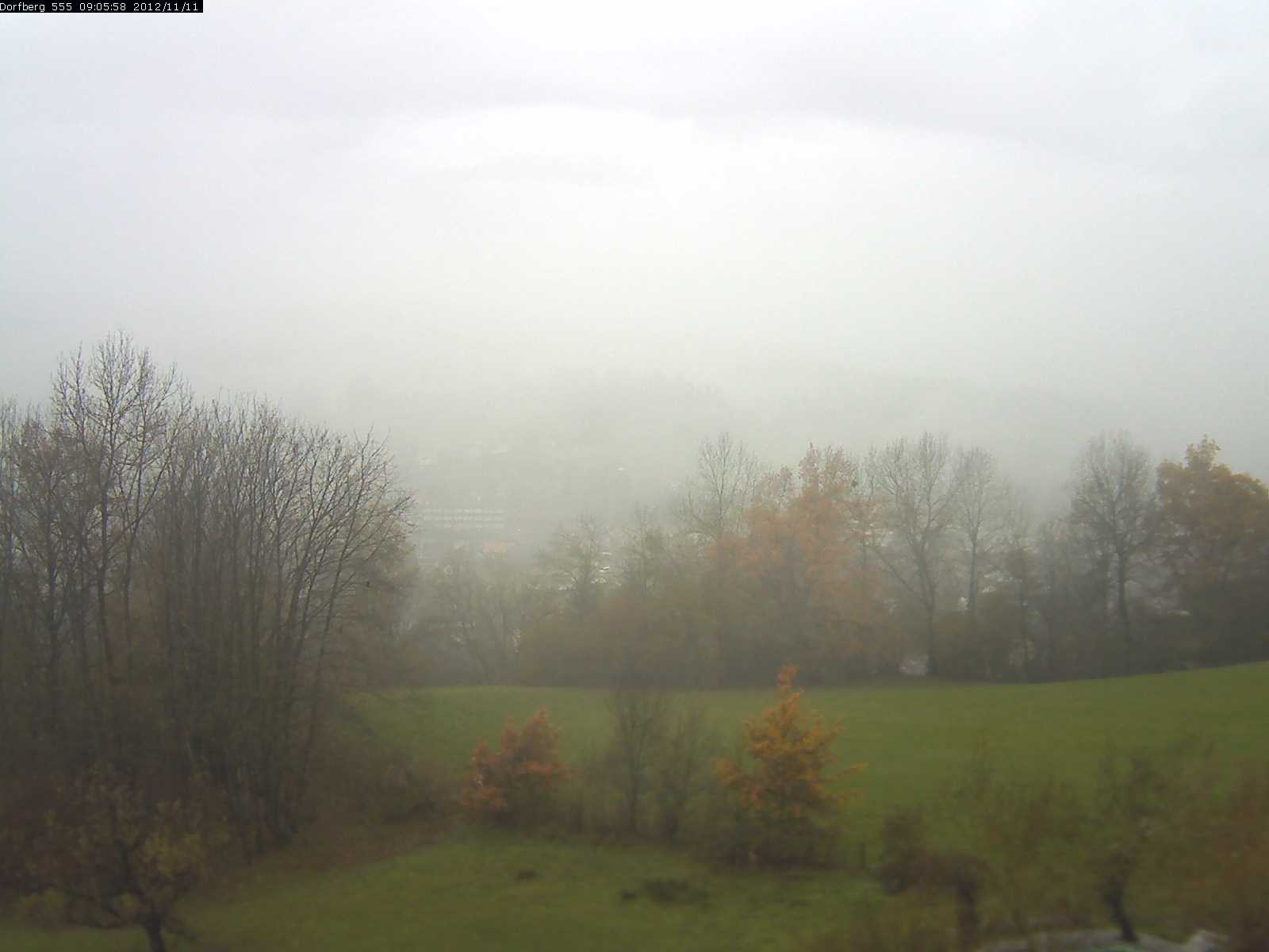 Webcam-Bild: Aussicht vom Dorfberg in Langnau 20121111-090600