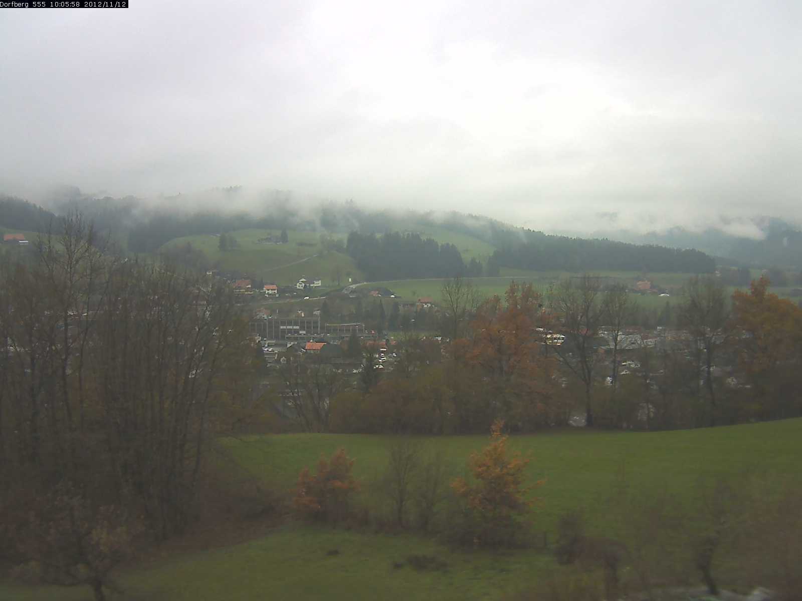Webcam-Bild: Aussicht vom Dorfberg in Langnau 20121112-100600