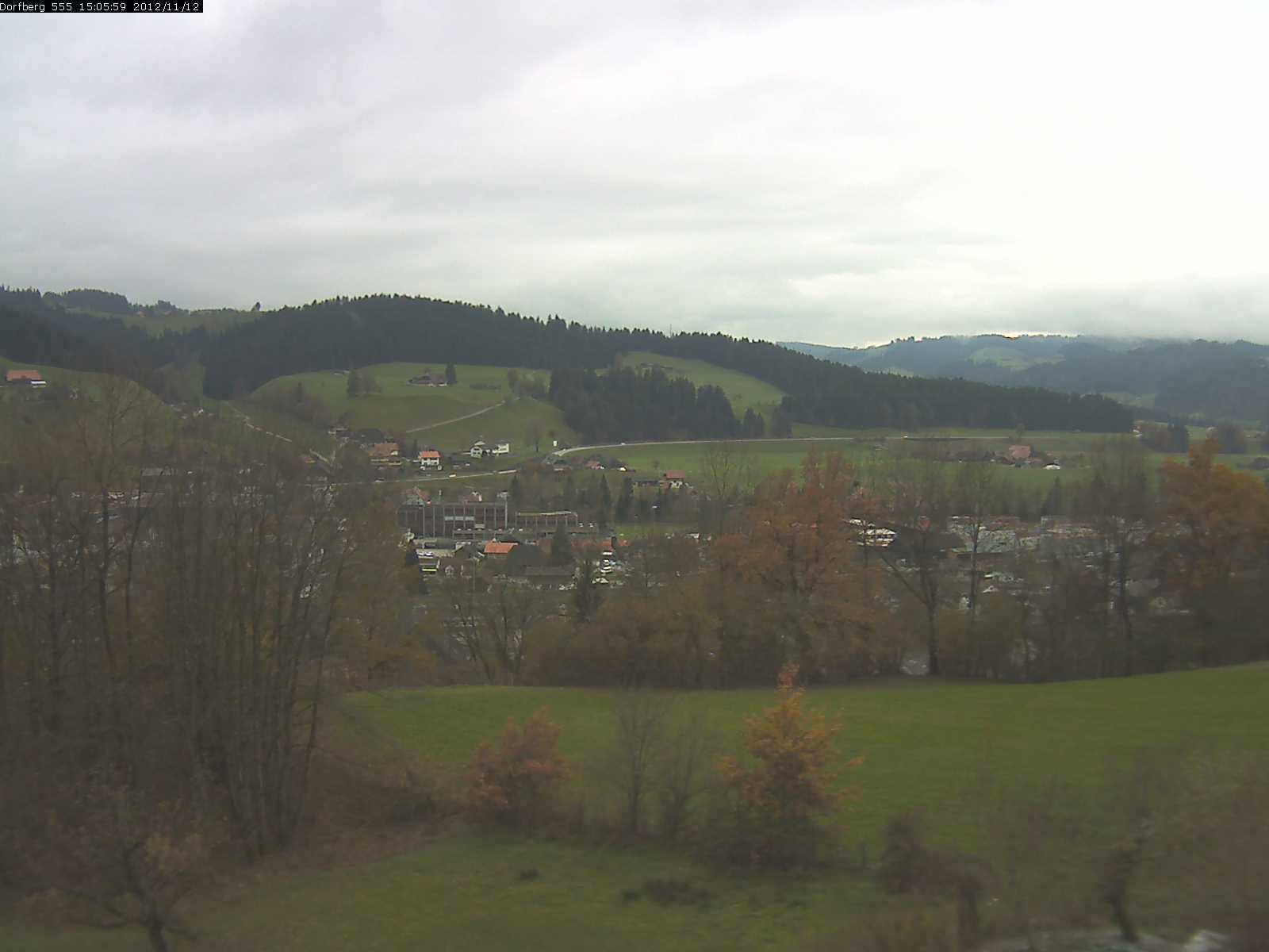 Webcam-Bild: Aussicht vom Dorfberg in Langnau 20121112-150600