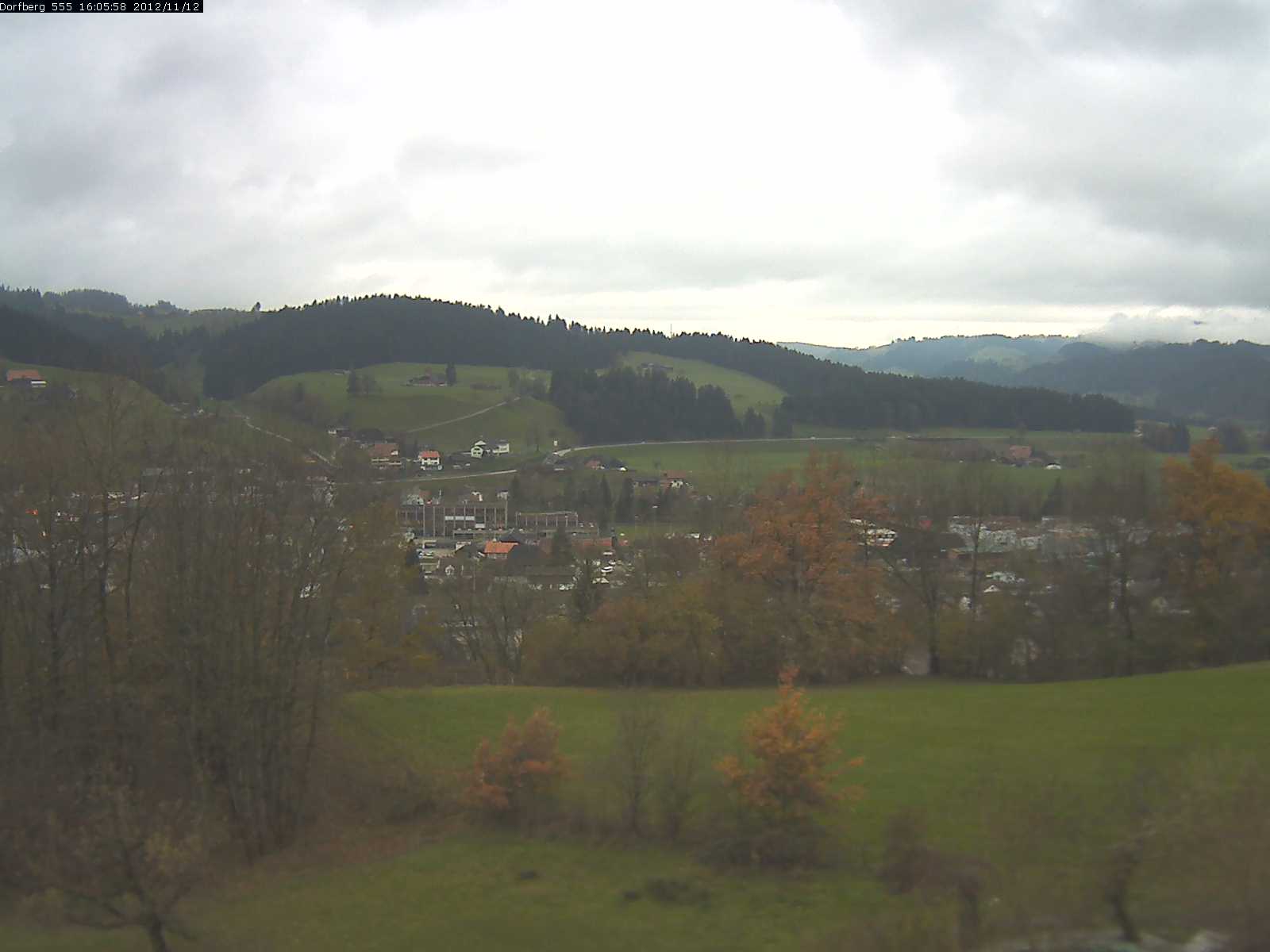 Webcam-Bild: Aussicht vom Dorfberg in Langnau 20121112-160600