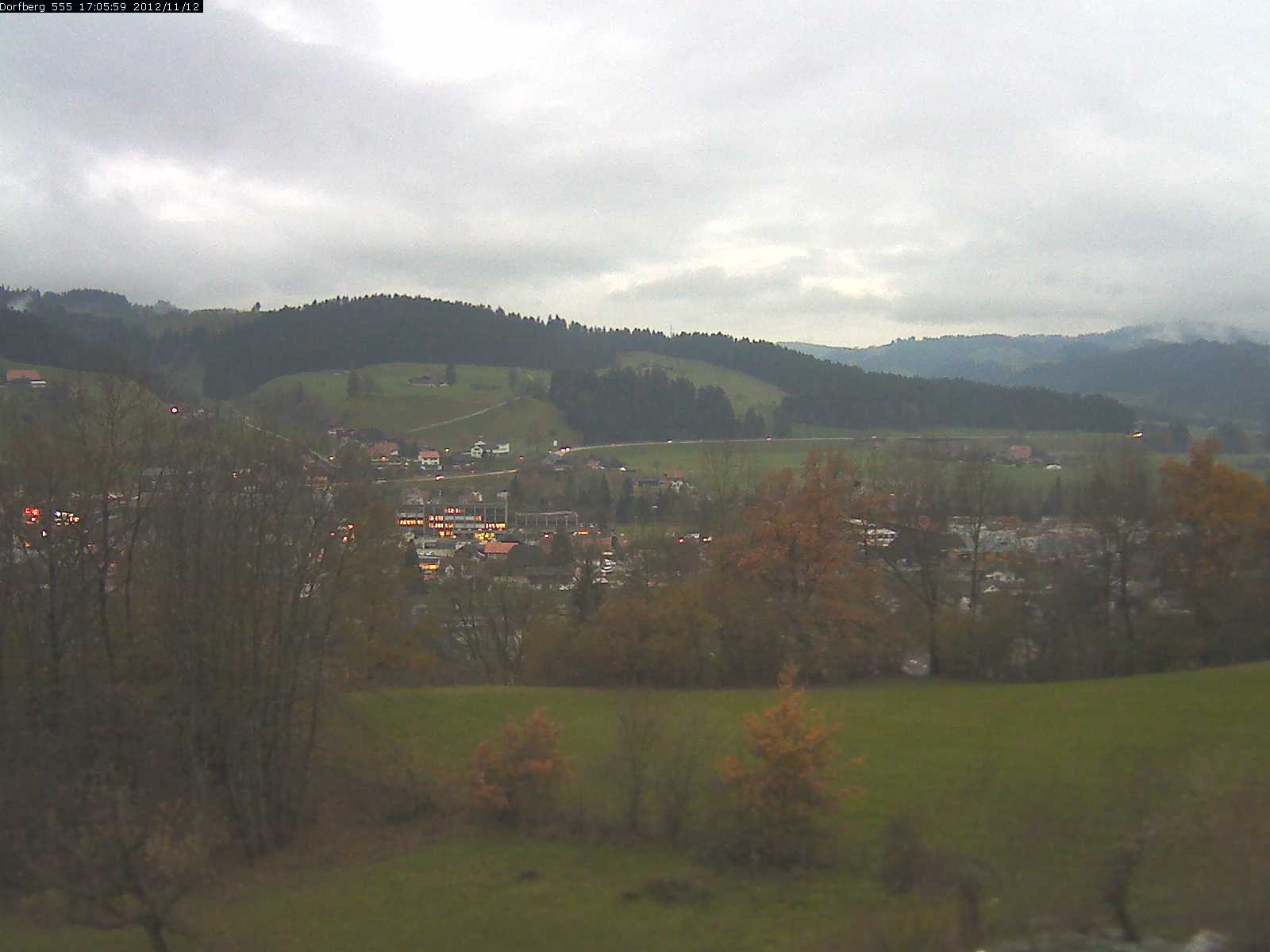 Webcam-Bild: Aussicht vom Dorfberg in Langnau 20121112-170600