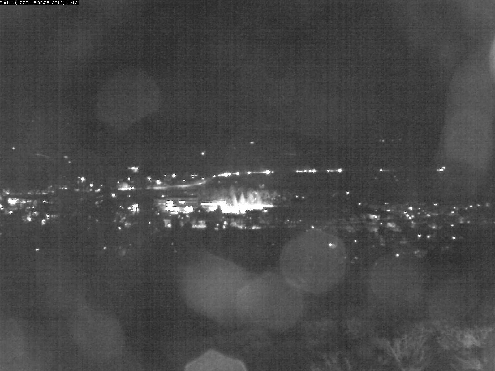 Webcam-Bild: Aussicht vom Dorfberg in Langnau 20121112-180600