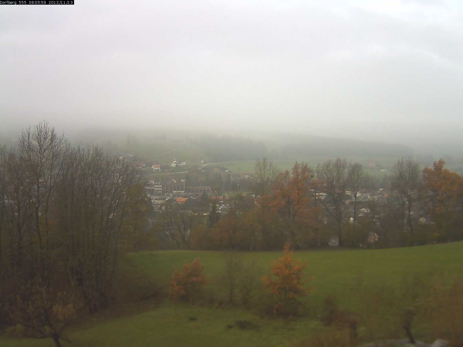 Webcam-Bild: Aussicht vom Dorfberg in Langnau 20121113-080600