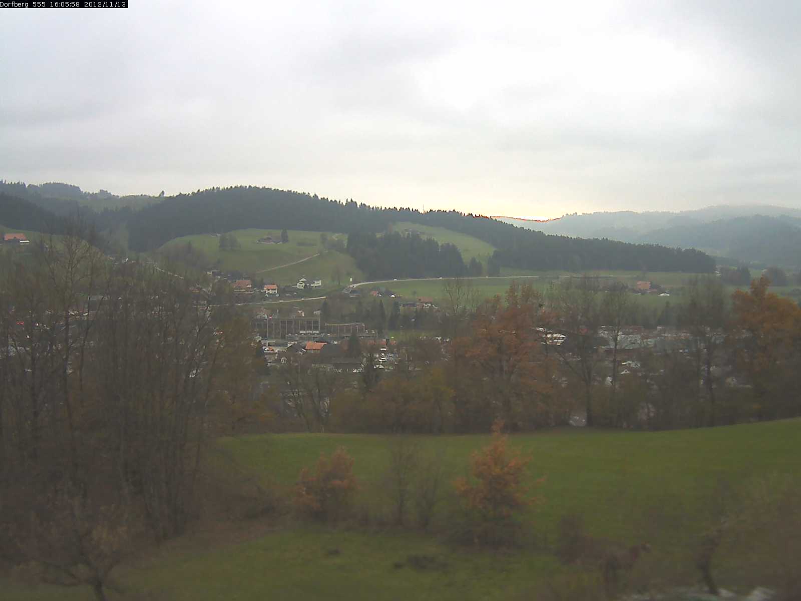 Webcam-Bild: Aussicht vom Dorfberg in Langnau 20121113-160600