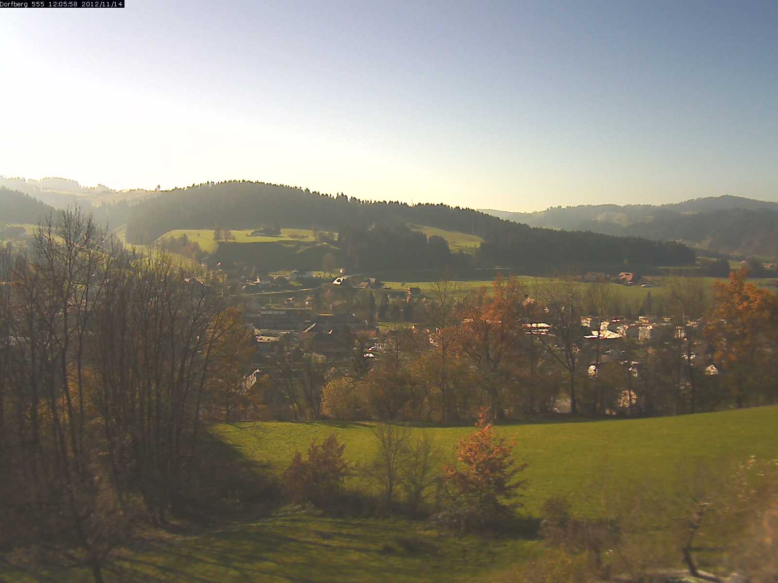 Webcam-Bild: Aussicht vom Dorfberg in Langnau 20121114-120600