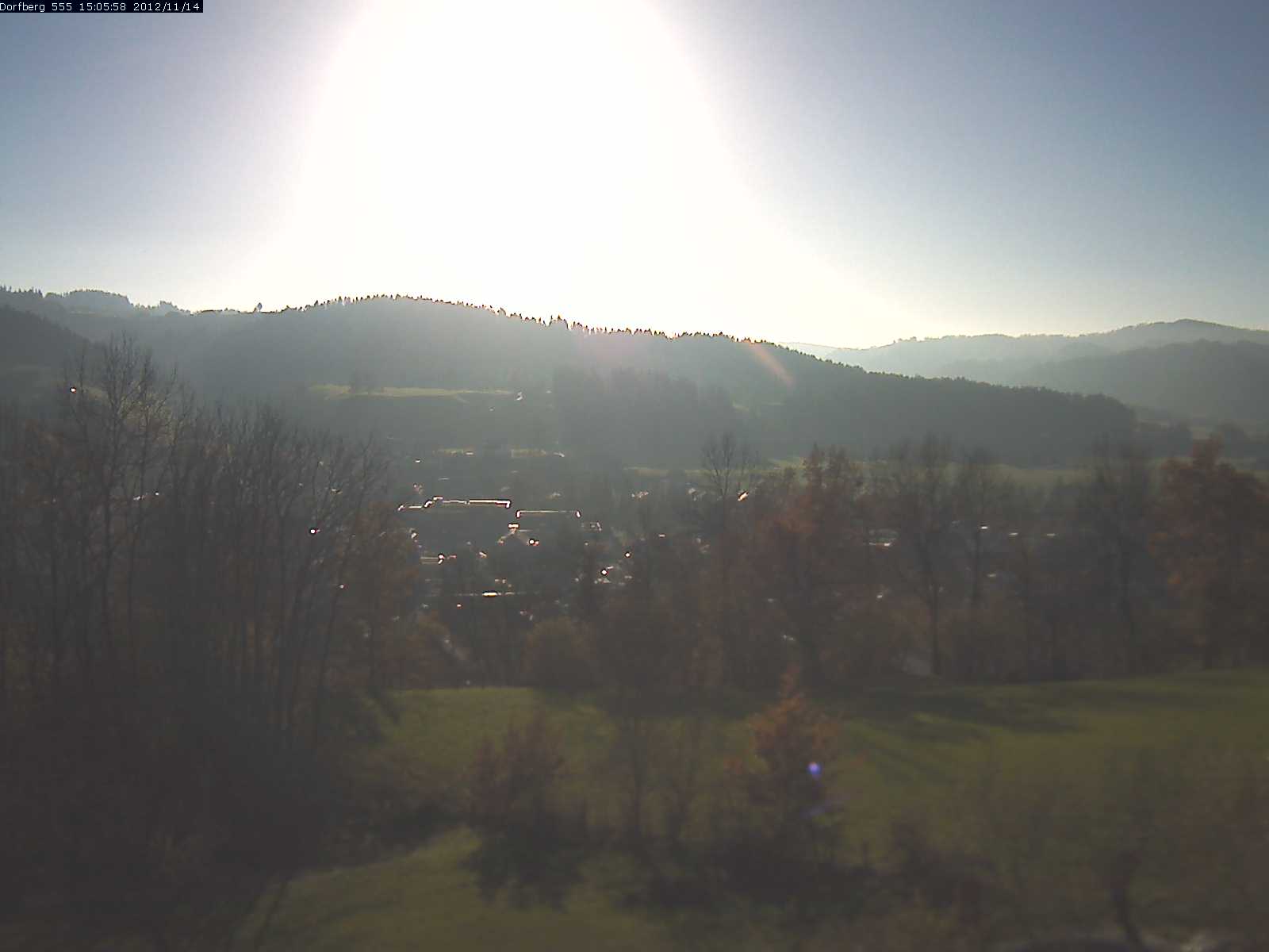 Webcam-Bild: Aussicht vom Dorfberg in Langnau 20121114-150600