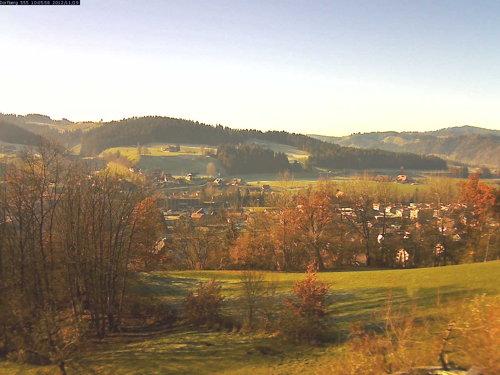 Webcam-Bild: Aussicht vom Dorfberg in Langnau 20121119-100600