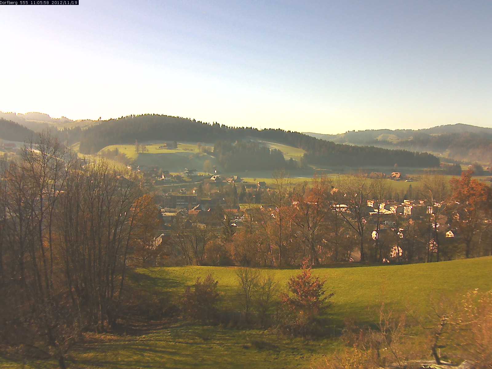 Webcam-Bild: Aussicht vom Dorfberg in Langnau 20121119-110600