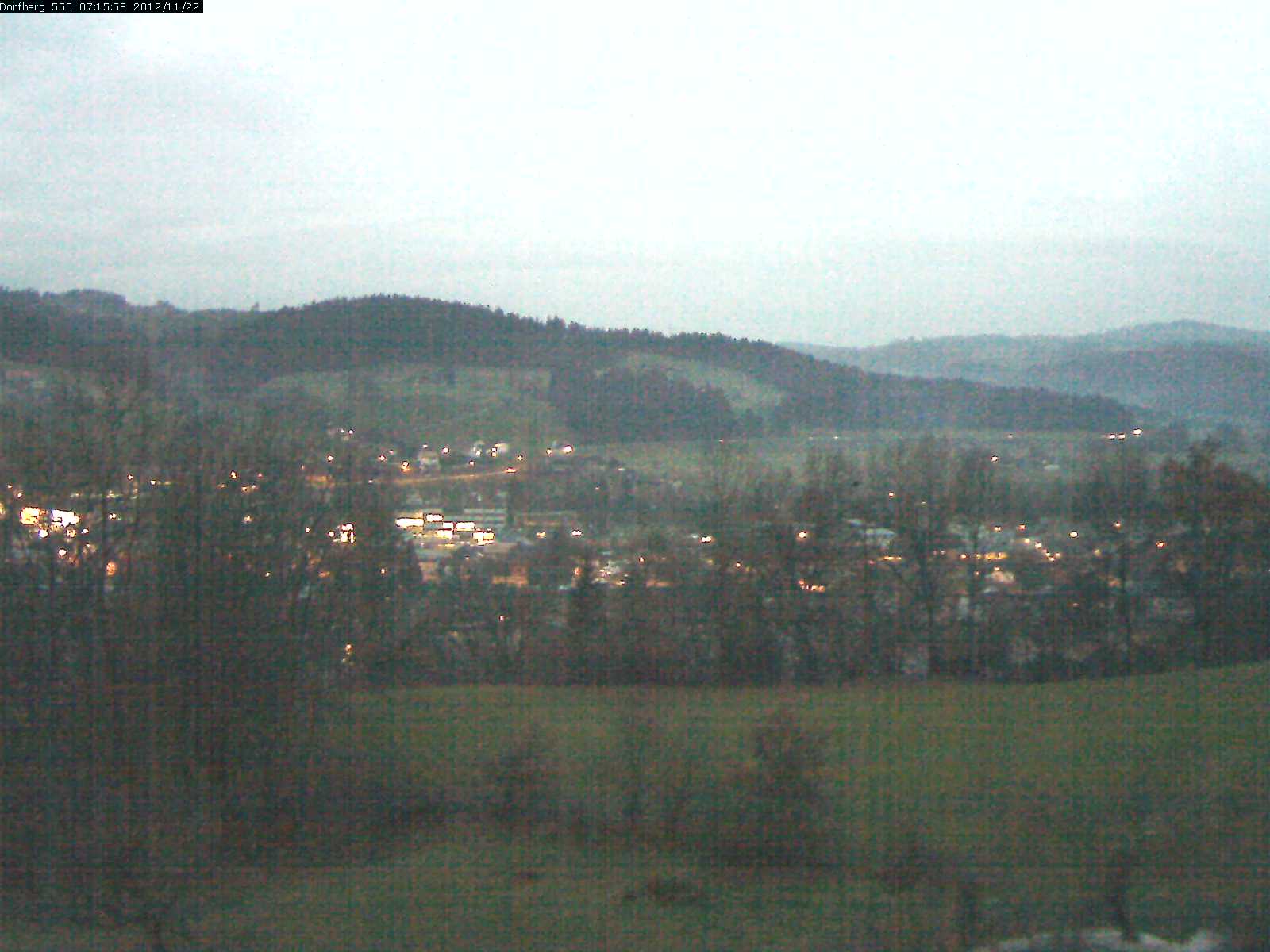 Webcam-Bild: Aussicht vom Dorfberg in Langnau 20121122-071600