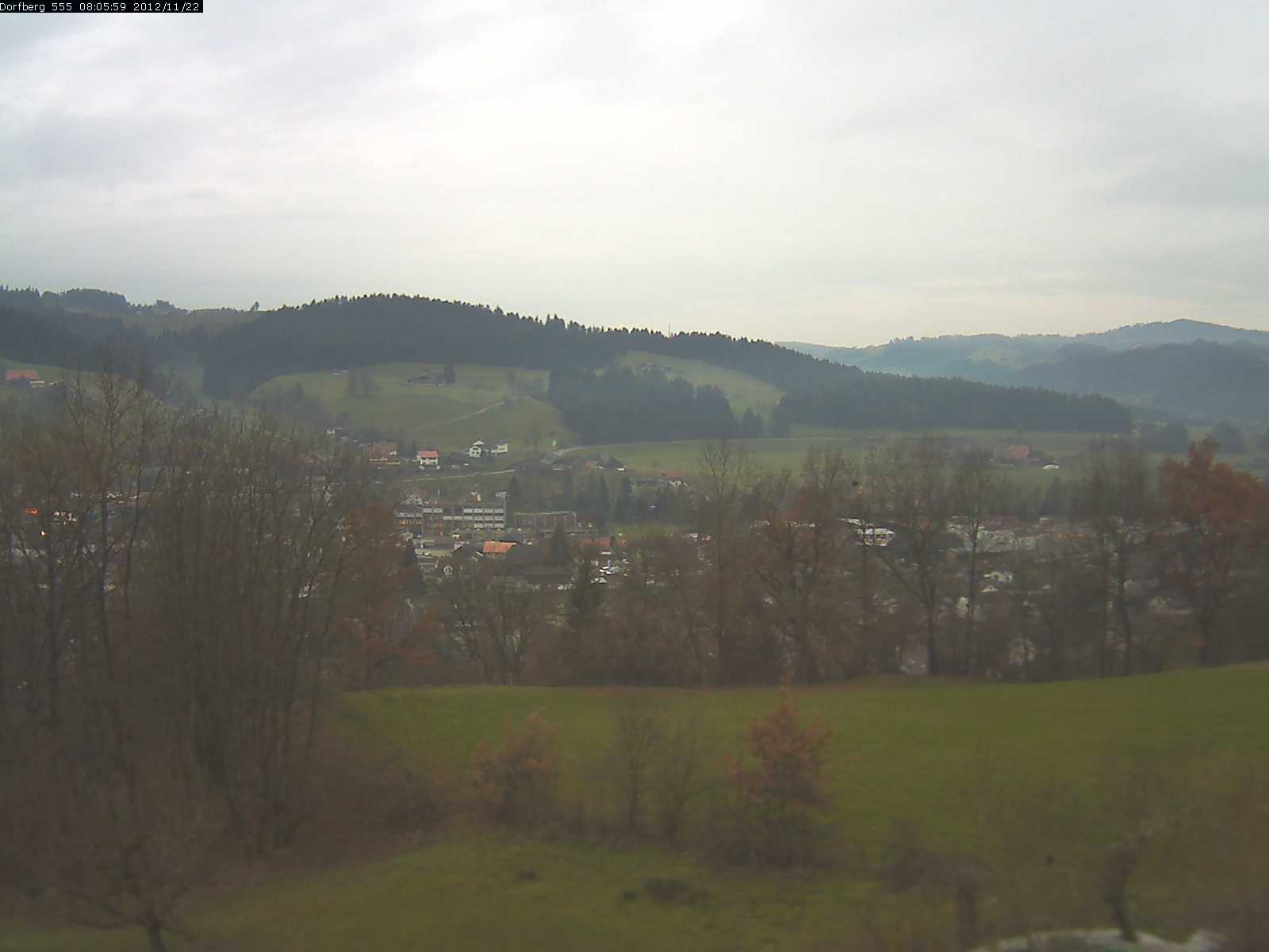 Webcam-Bild: Aussicht vom Dorfberg in Langnau 20121122-080600