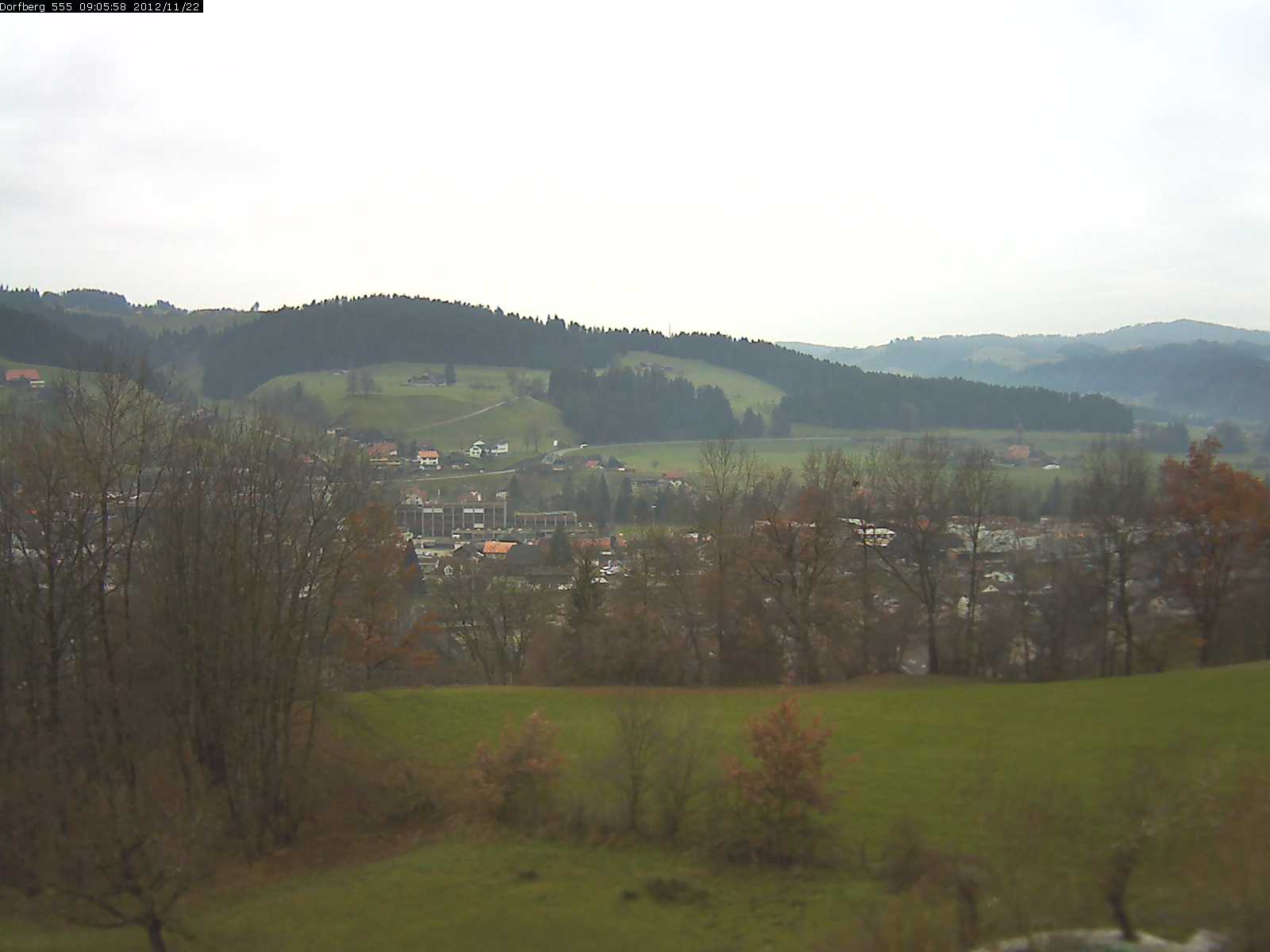 Webcam-Bild: Aussicht vom Dorfberg in Langnau 20121122-090600
