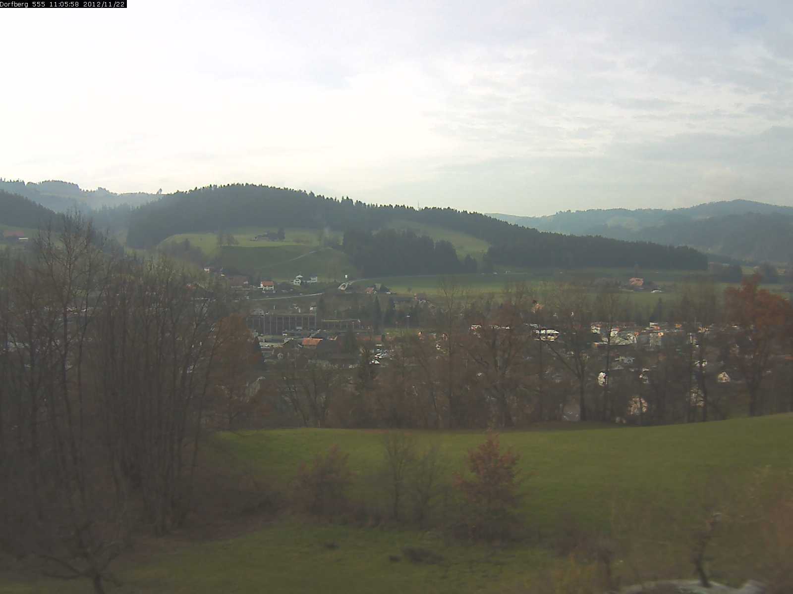 Webcam-Bild: Aussicht vom Dorfberg in Langnau 20121122-110600