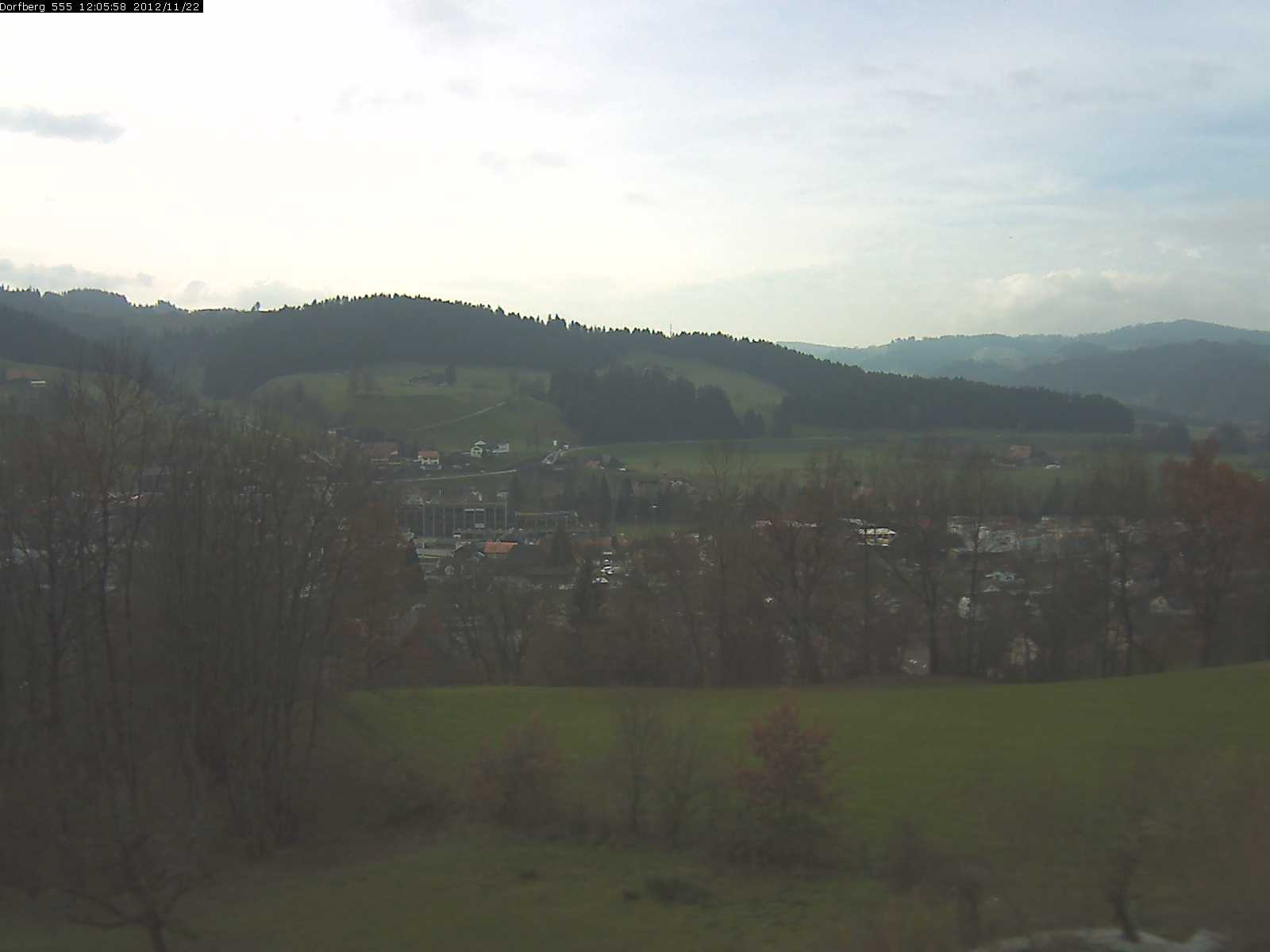 Webcam-Bild: Aussicht vom Dorfberg in Langnau 20121122-120600