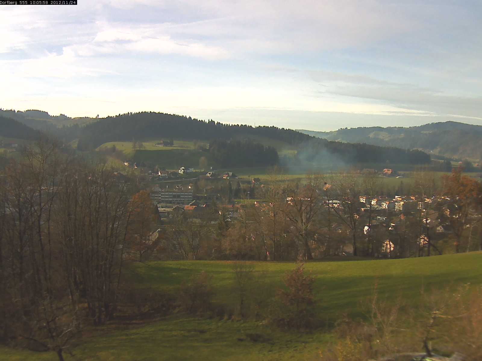 Webcam-Bild: Aussicht vom Dorfberg in Langnau 20121124-100600