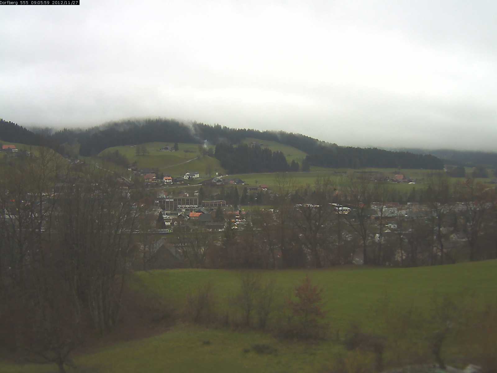 Webcam-Bild: Aussicht vom Dorfberg in Langnau 20121127-090600
