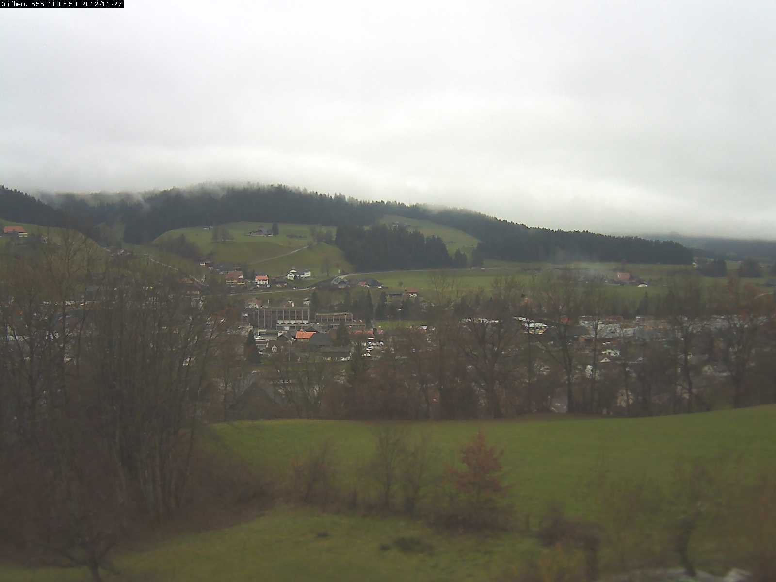 Webcam-Bild: Aussicht vom Dorfberg in Langnau 20121127-100600