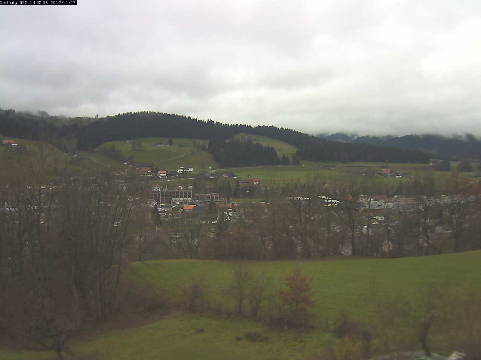 Webcam-Bild: Aussicht vom Dorfberg in Langnau 20121127-140600