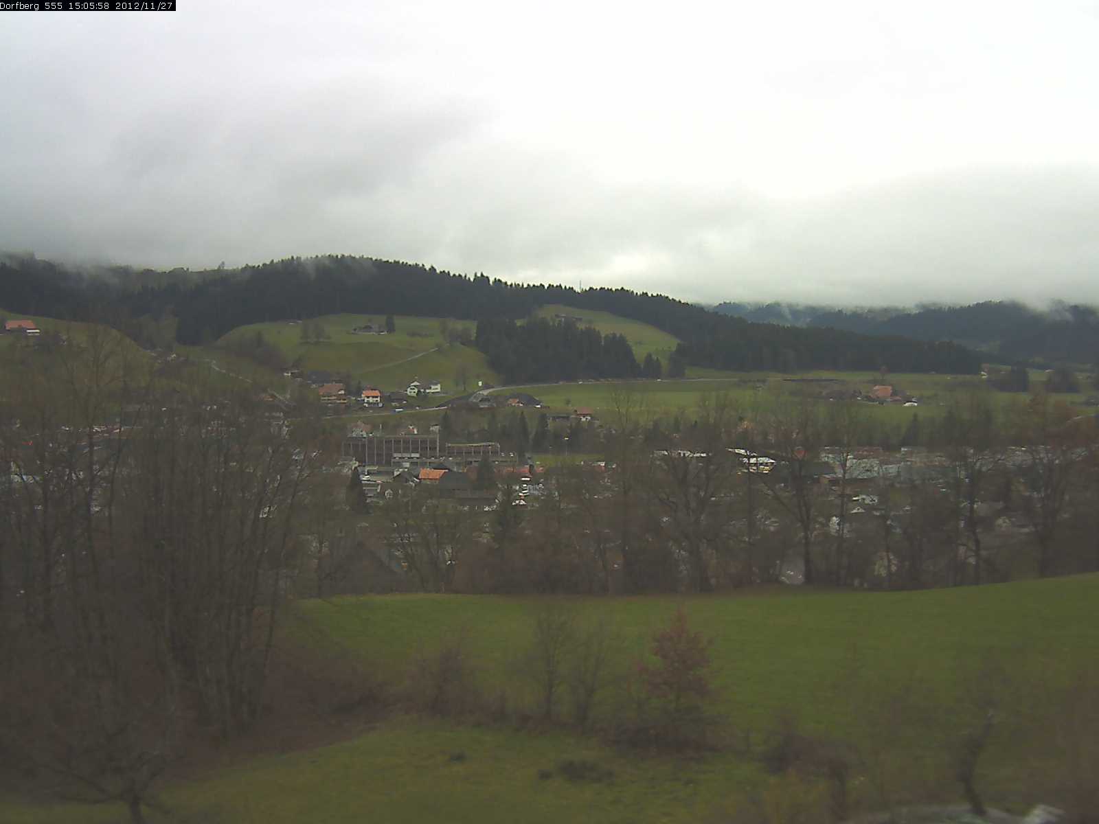 Webcam-Bild: Aussicht vom Dorfberg in Langnau 20121127-150600