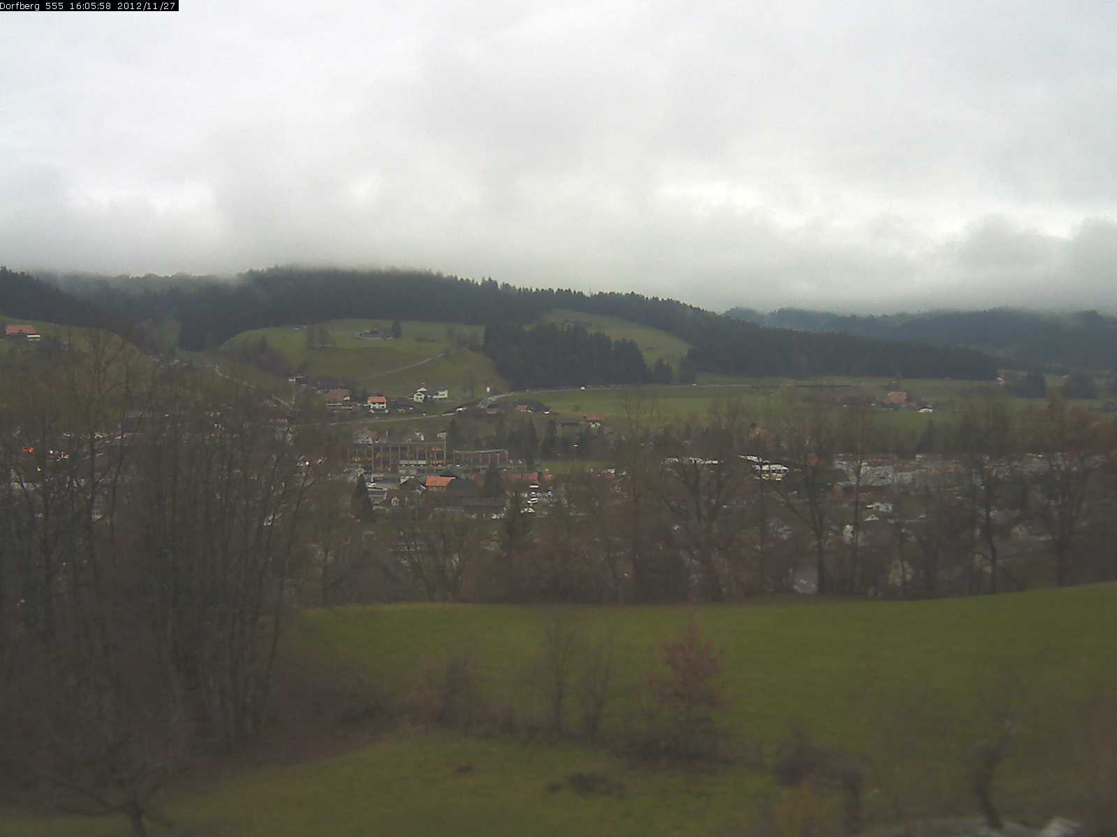 Webcam-Bild: Aussicht vom Dorfberg in Langnau 20121127-160600