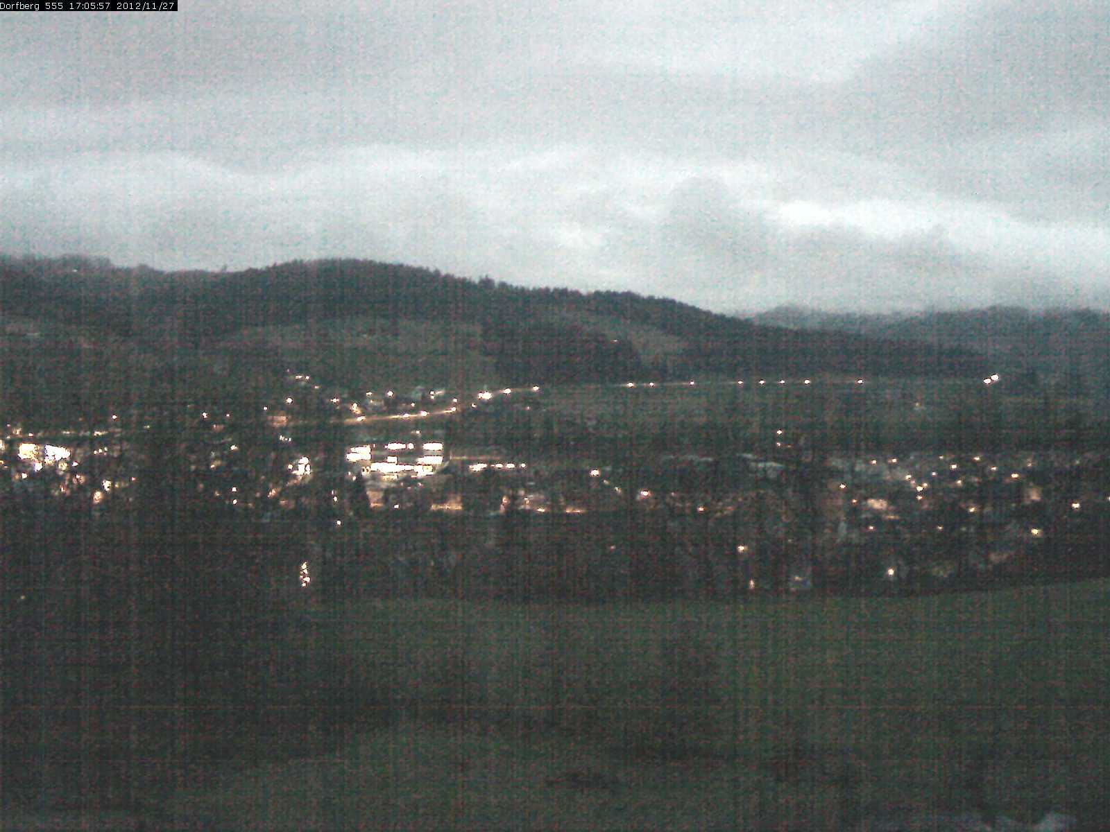 Webcam-Bild: Aussicht vom Dorfberg in Langnau 20121127-170600