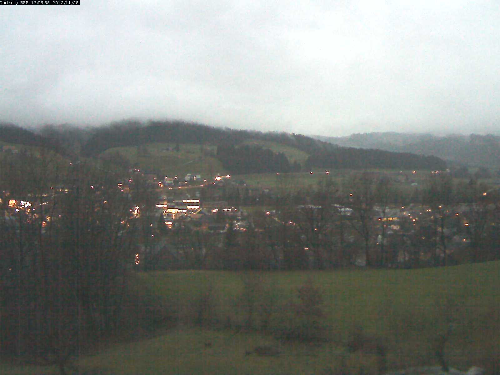 Webcam-Bild: Aussicht vom Dorfberg in Langnau 20121128-170600