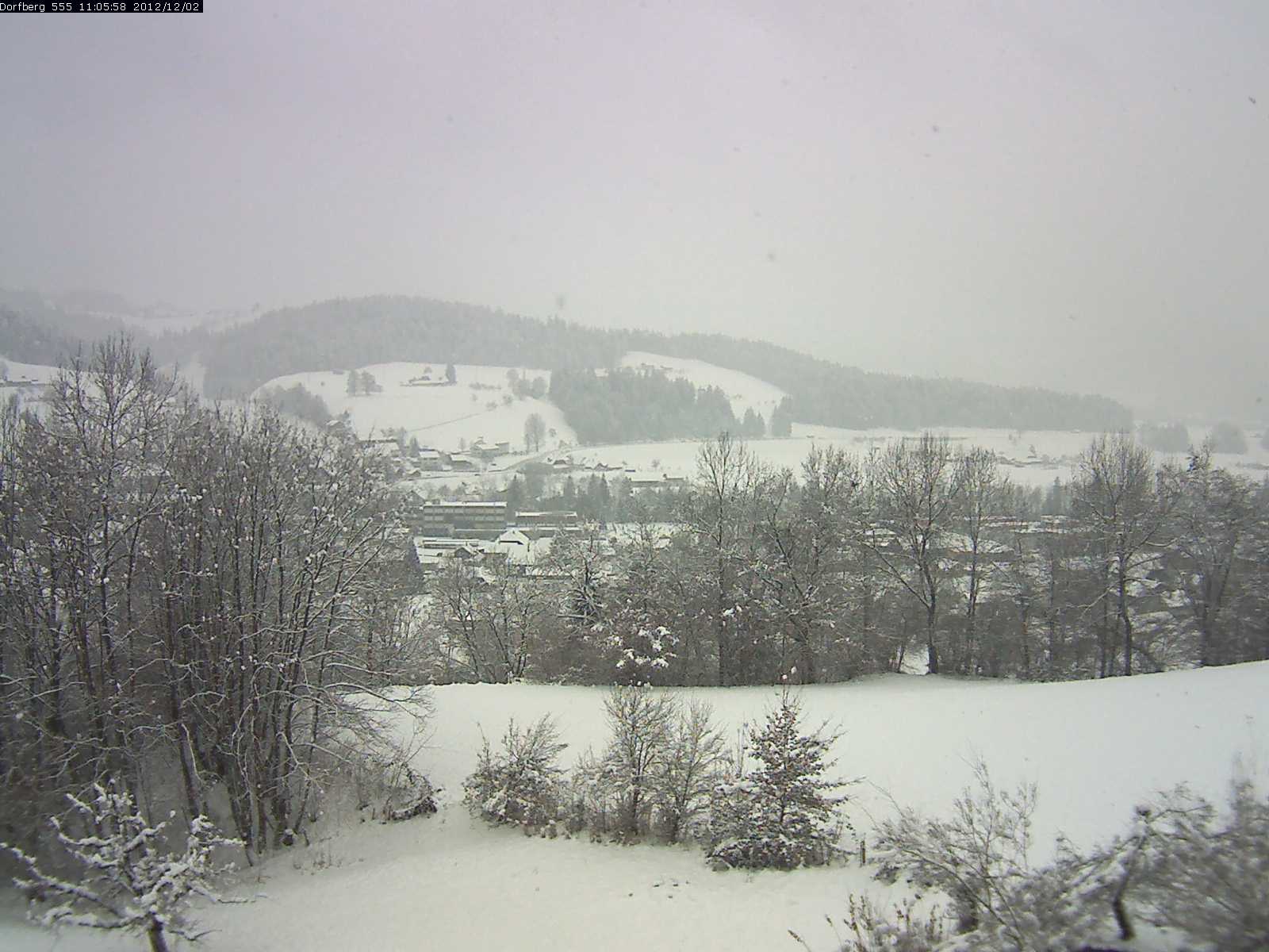 Webcam-Bild: Aussicht vom Dorfberg in Langnau 20121202-110600