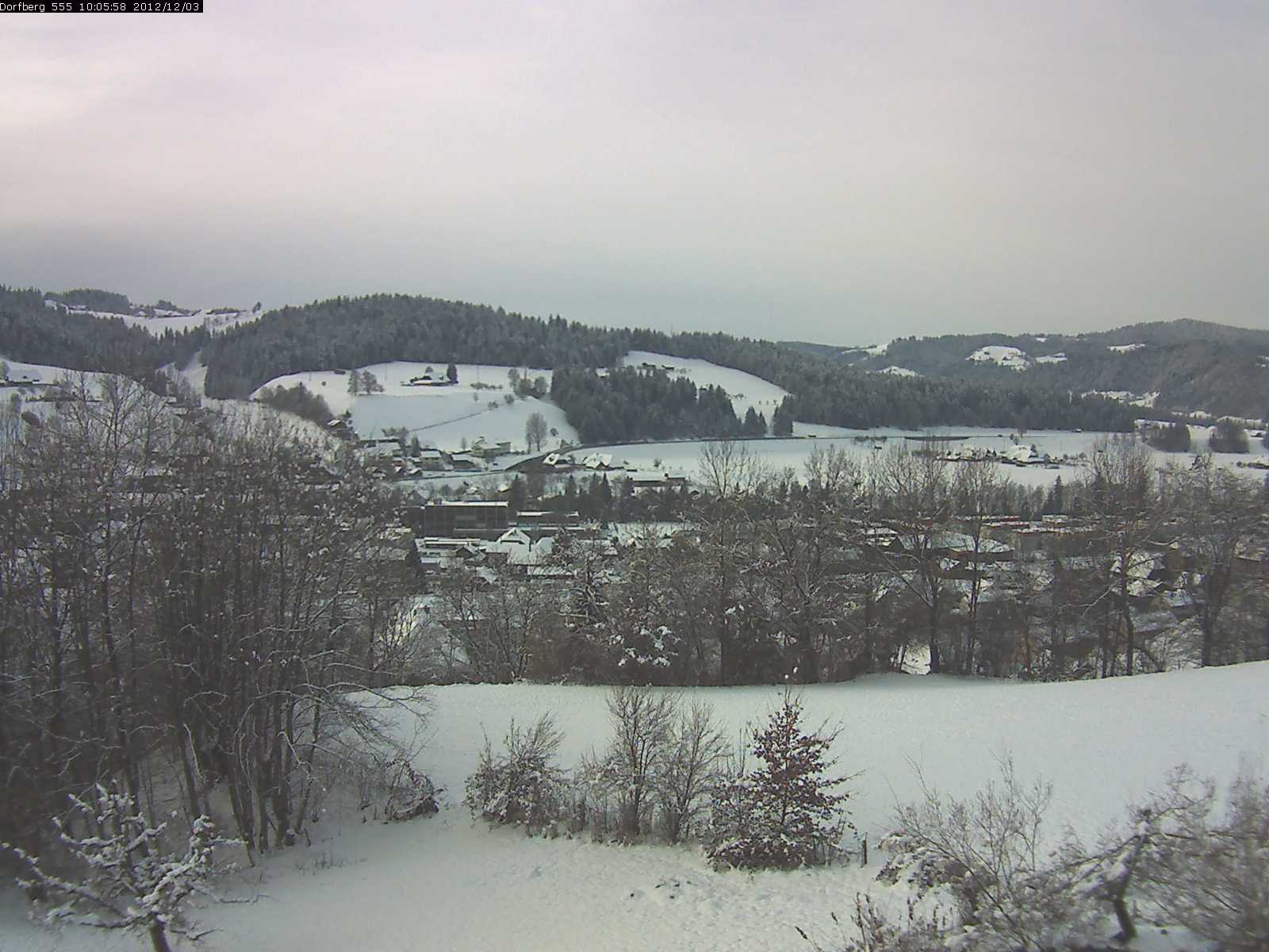 Webcam-Bild: Aussicht vom Dorfberg in Langnau 20121203-100600