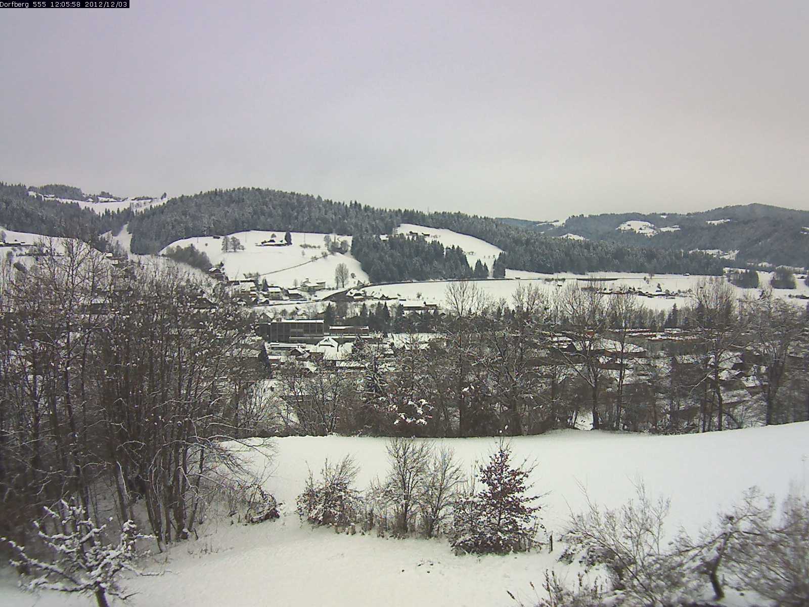 Webcam-Bild: Aussicht vom Dorfberg in Langnau 20121203-120600