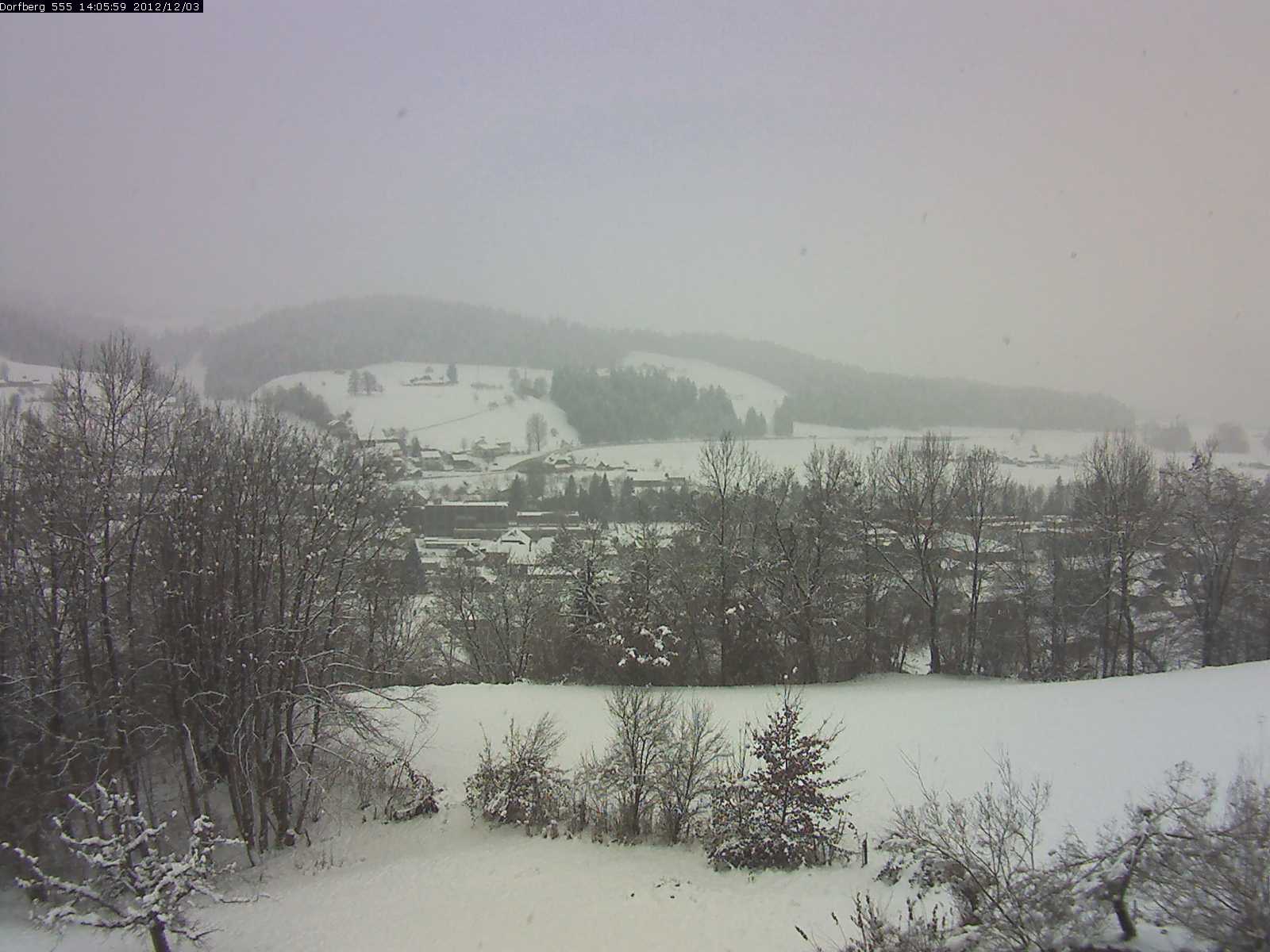 Webcam-Bild: Aussicht vom Dorfberg in Langnau 20121203-140600
