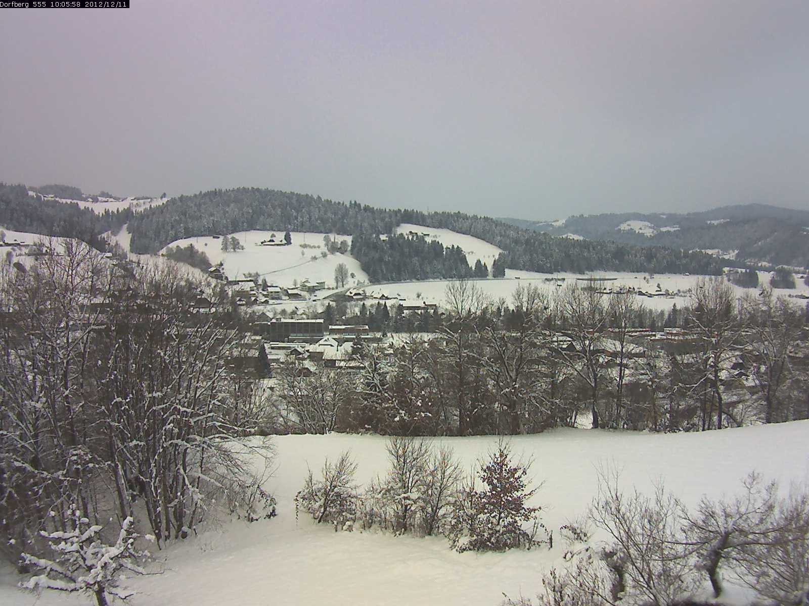 Webcam-Bild: Aussicht vom Dorfberg in Langnau 20121211-100600