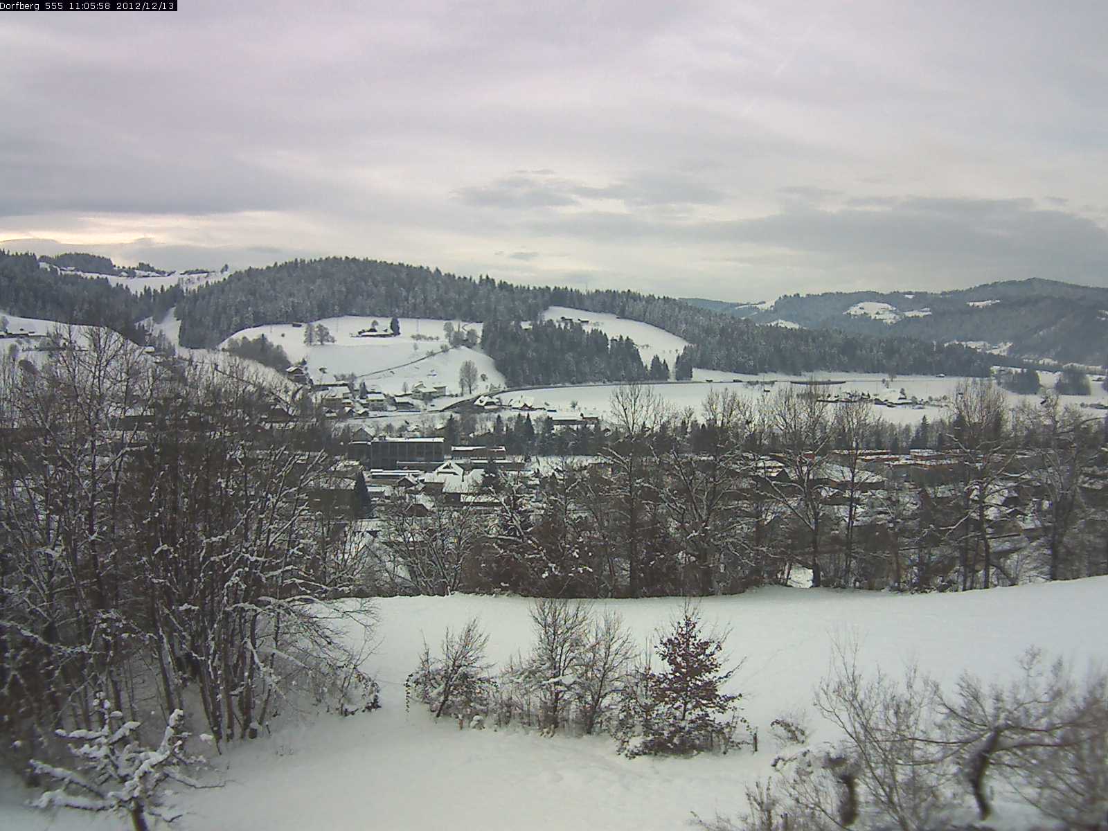 Webcam-Bild: Aussicht vom Dorfberg in Langnau 20121213-110600