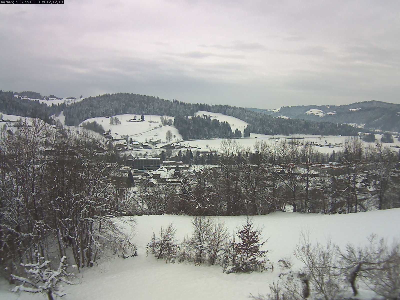 Webcam-Bild: Aussicht vom Dorfberg in Langnau 20121213-120600