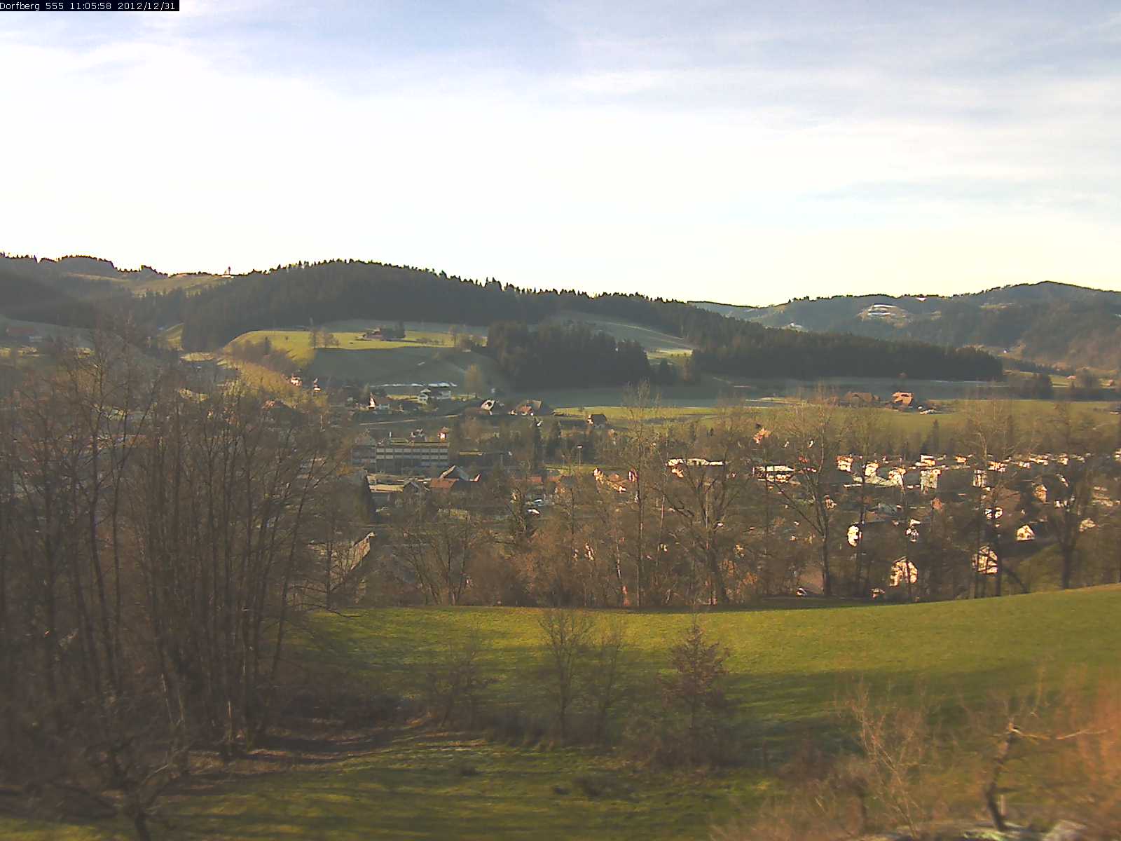 Webcam-Bild: Aussicht vom Dorfberg in Langnau 20121231-110600