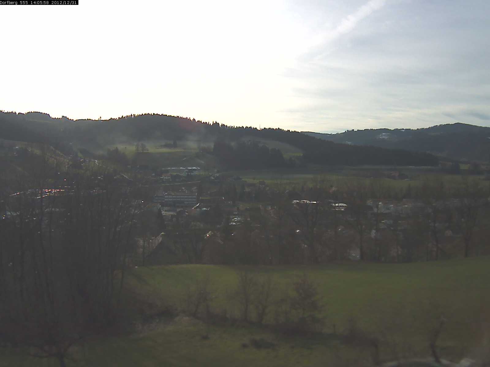 Webcam-Bild: Aussicht vom Dorfberg in Langnau 20121231-140600