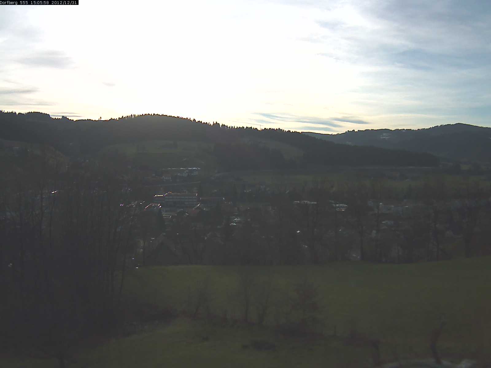 Webcam-Bild: Aussicht vom Dorfberg in Langnau 20121231-150600