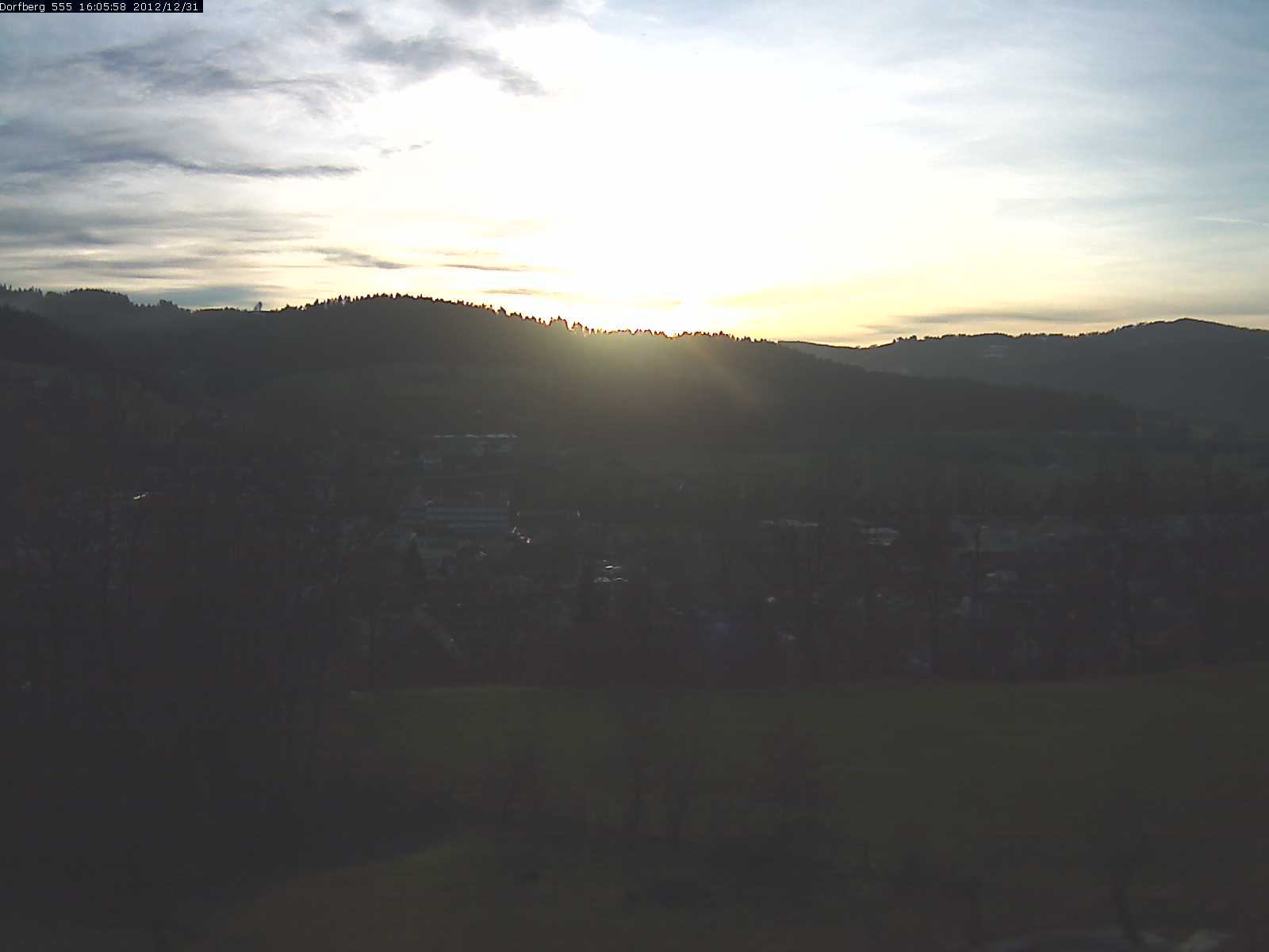 Webcam-Bild: Aussicht vom Dorfberg in Langnau 20121231-160600