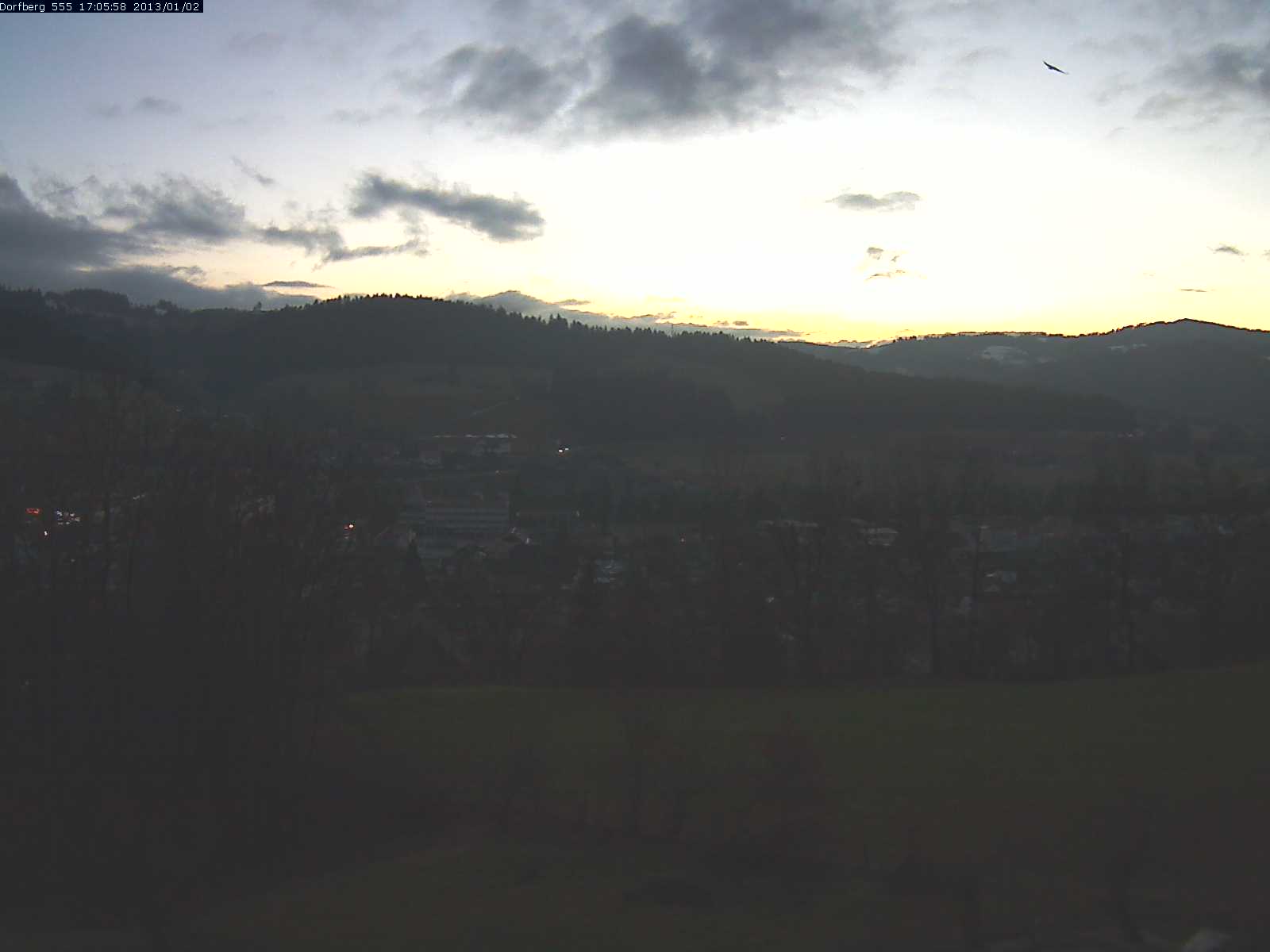 Webcam-Bild: Aussicht vom Dorfberg in Langnau 20130102-170600