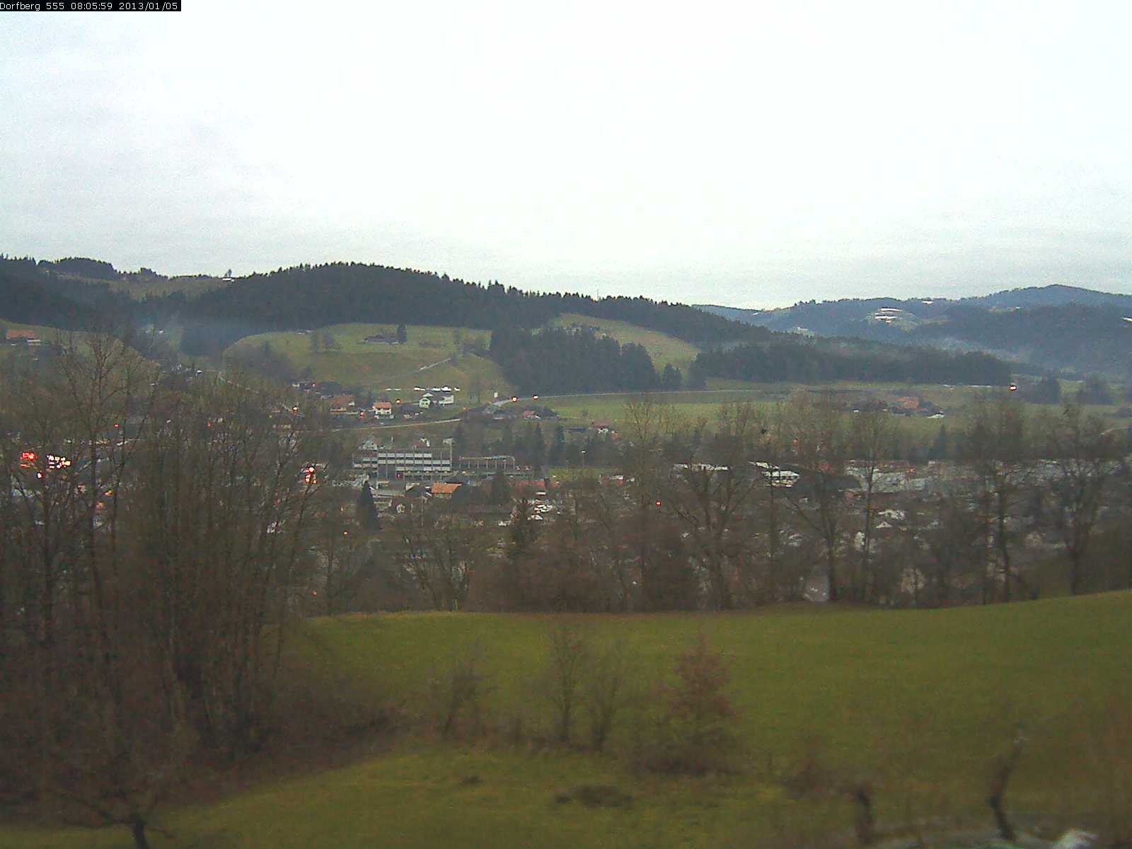 Webcam-Bild: Aussicht vom Dorfberg in Langnau 20130105-080600