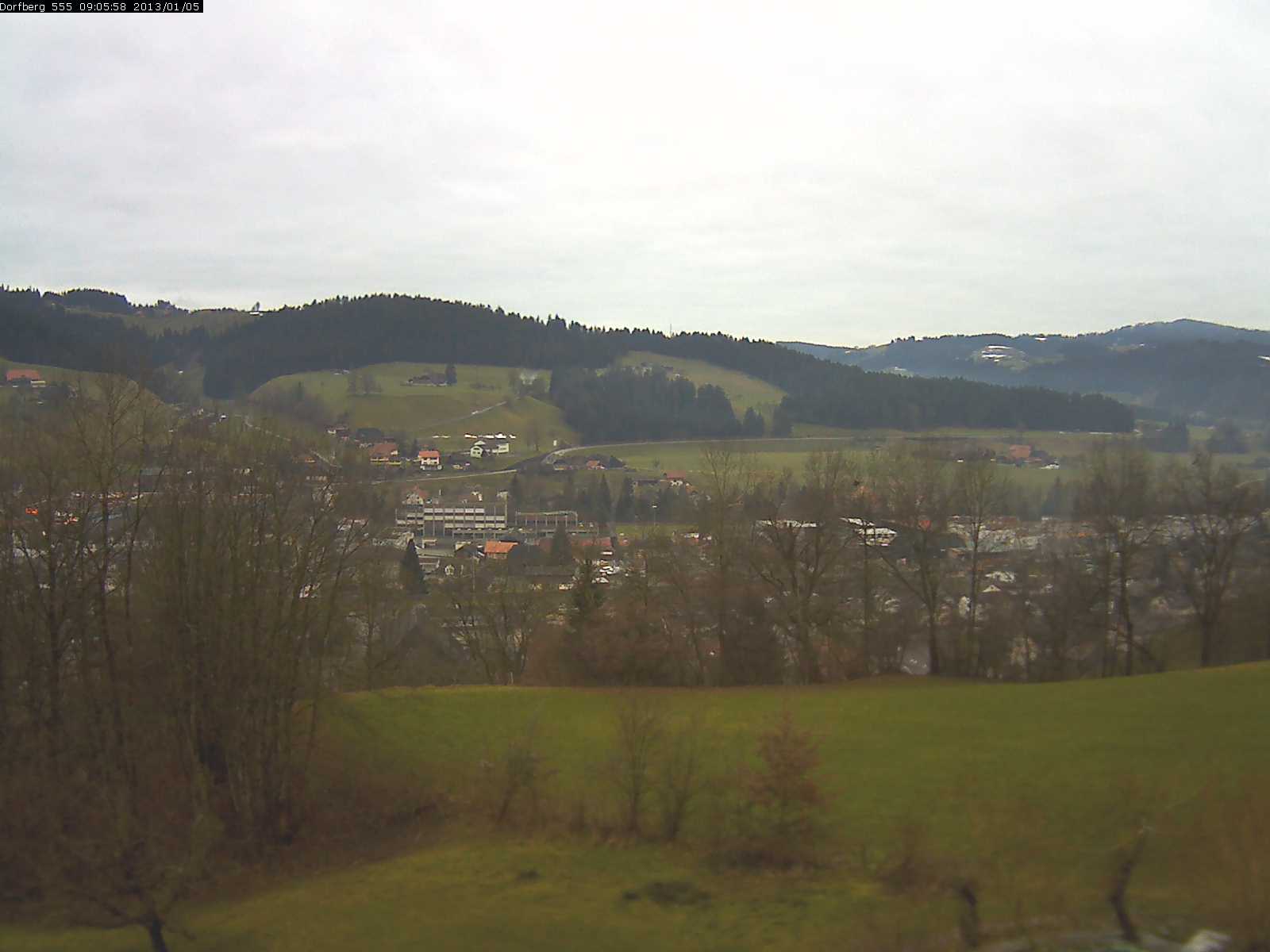 Webcam-Bild: Aussicht vom Dorfberg in Langnau 20130105-090600