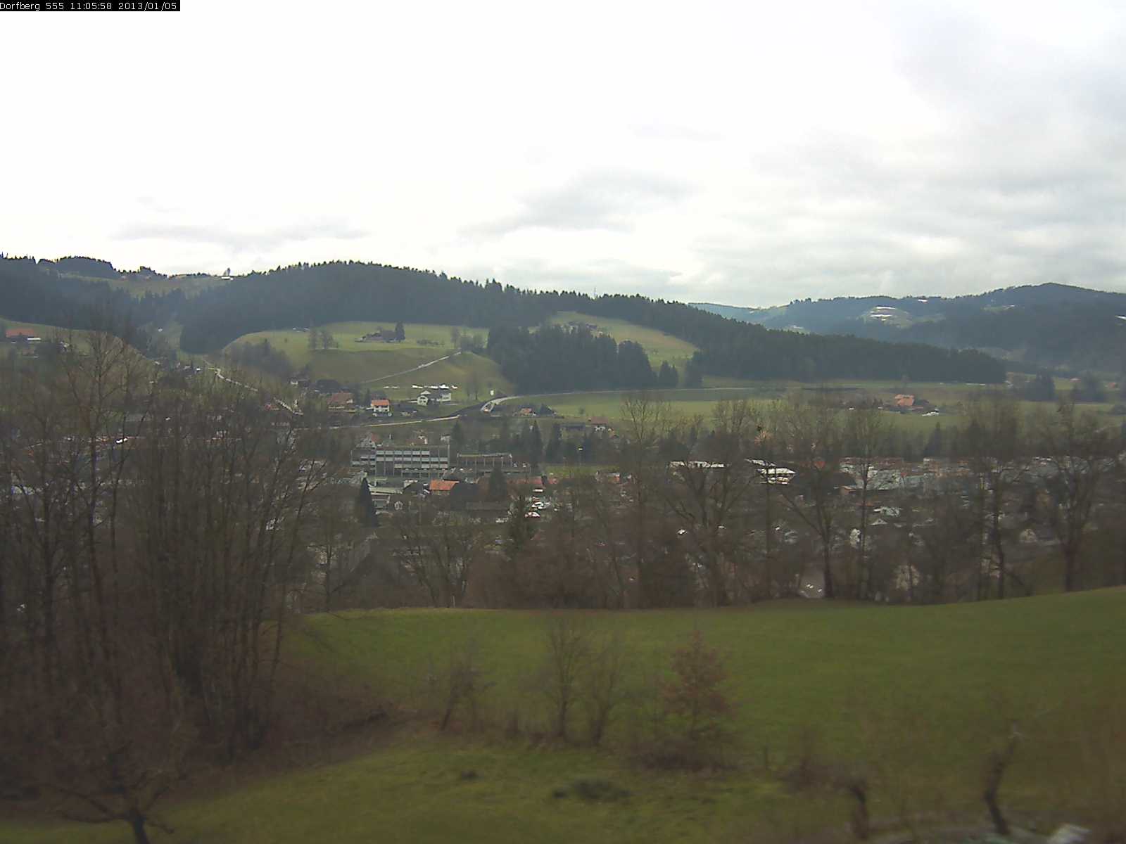 Webcam-Bild: Aussicht vom Dorfberg in Langnau 20130105-110600
