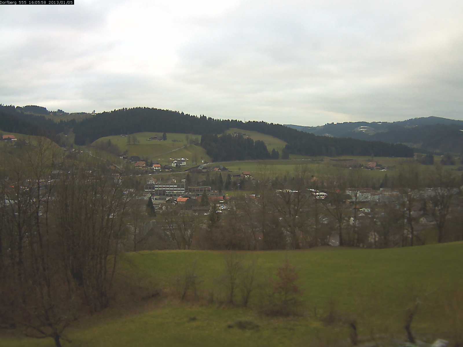 Webcam-Bild: Aussicht vom Dorfberg in Langnau 20130105-160600