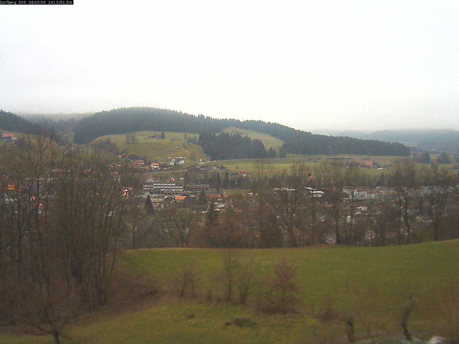 Webcam-Bild: Aussicht vom Dorfberg in Langnau 20130106-080600